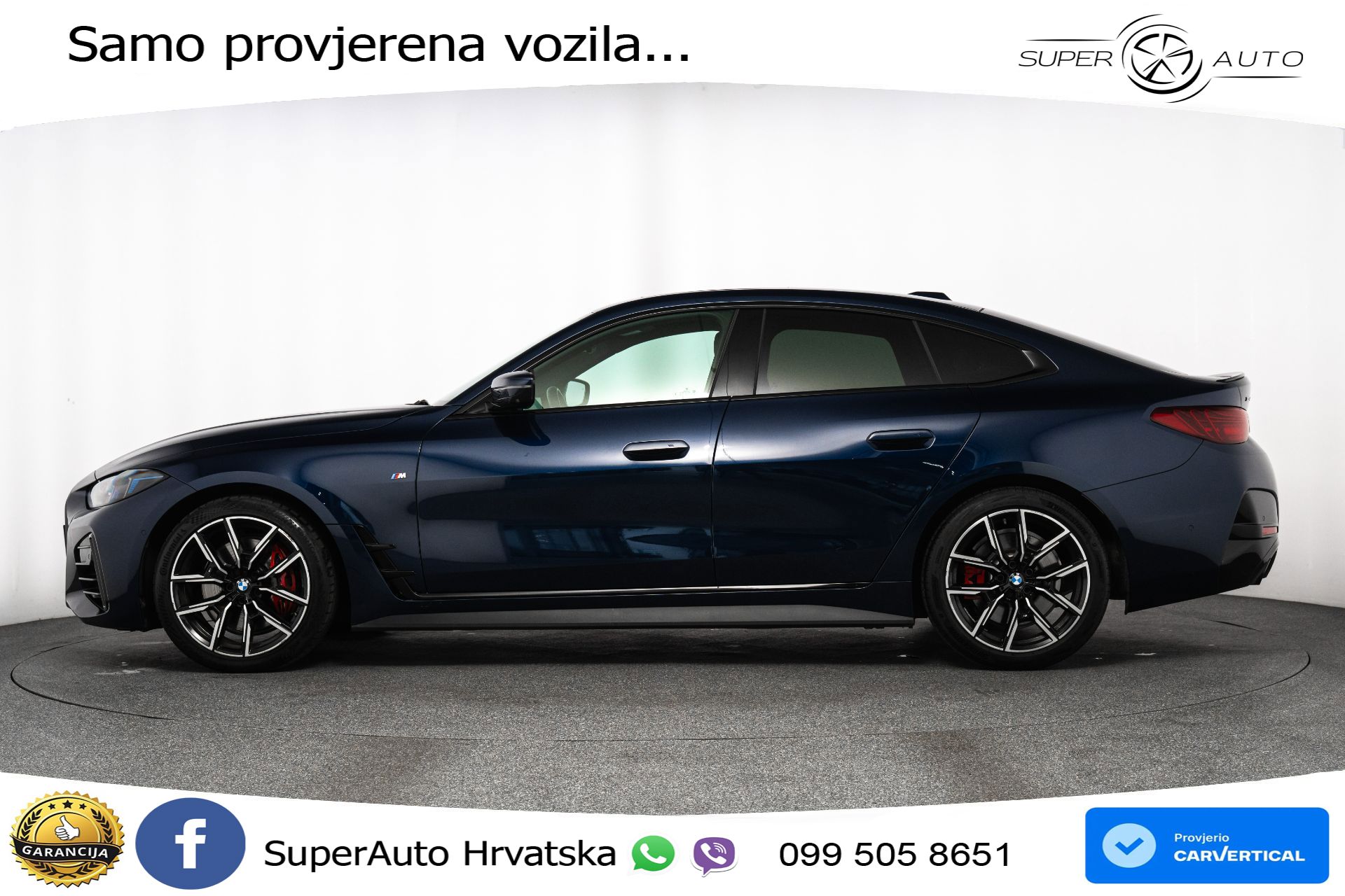 BMW 420d xDrive GC Aut. M Sport Pro 190 KS, ACC+360+GR SJED+HEAD+VIRT+NAVI