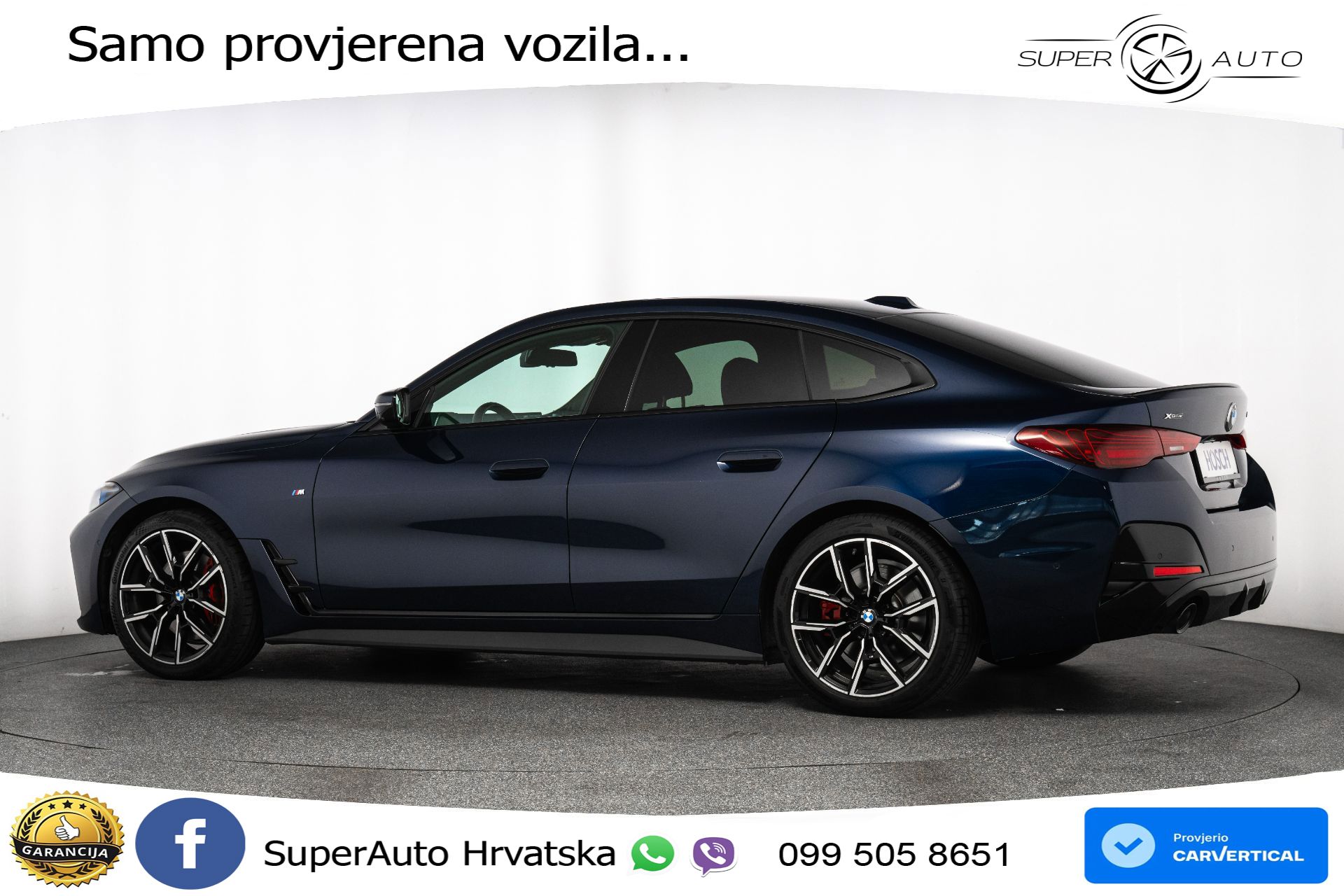 BMW 420d xDrive GC Aut. M Sport Pro 190 KS, ACC+360+GR SJED+HEAD+VIRT+NAVI