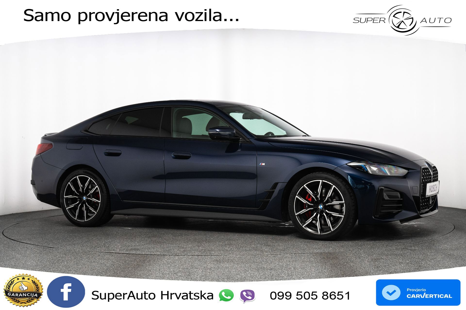 BMW 420d xDrive GC Aut. M Sport Pro 190 KS, ACC+360+GR SJED+HEAD+VIRT+NAVI