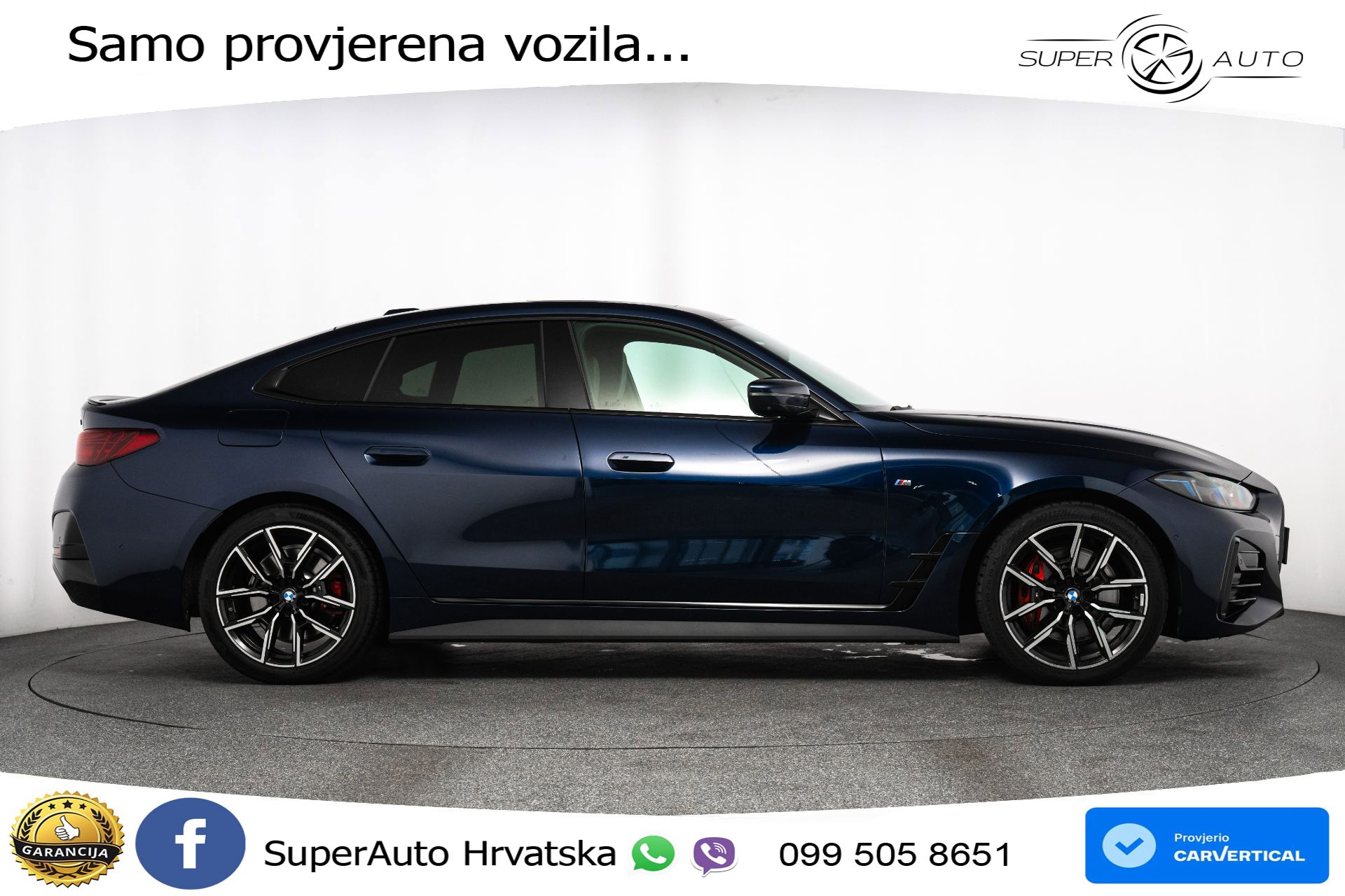BMW 420d xDrive GC Aut. M Sport Pro 190 KS, ACC+360+GR SJED+HEAD+VIRT+NAVI