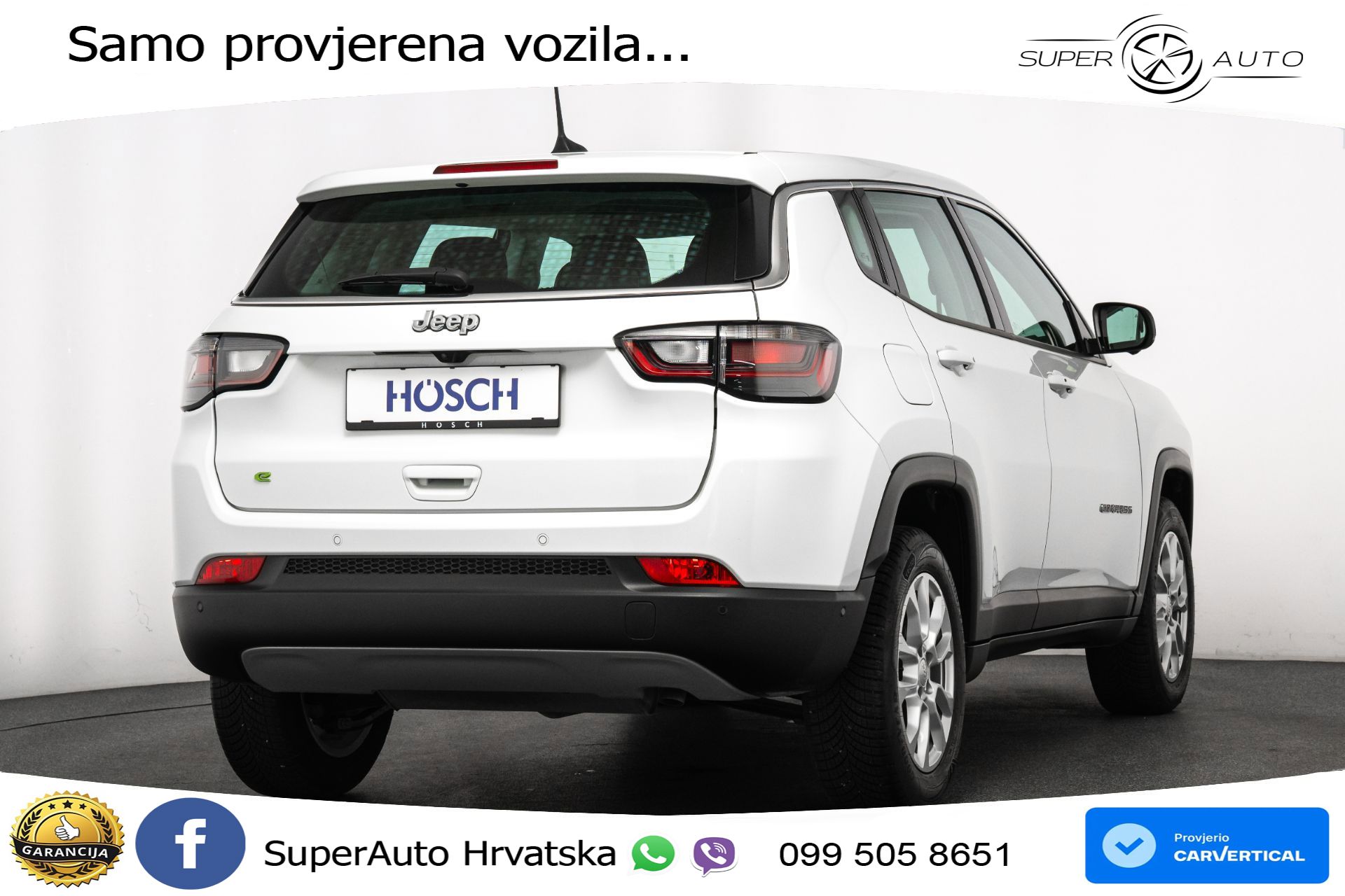 Jeep Compass 1.3 GSE T4 Aut. 130 KS, LED+ACC+GR SJED+KAM+VIRT+PDC