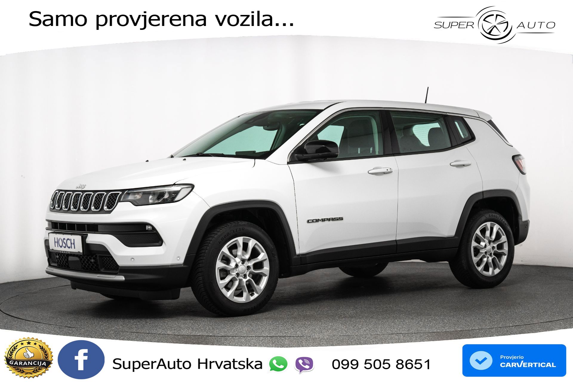 Jeep Compass 1.3 GSE T4 Aut. 130 KS, LED+ACC+GR SJED+KAM+VIRT+PDC