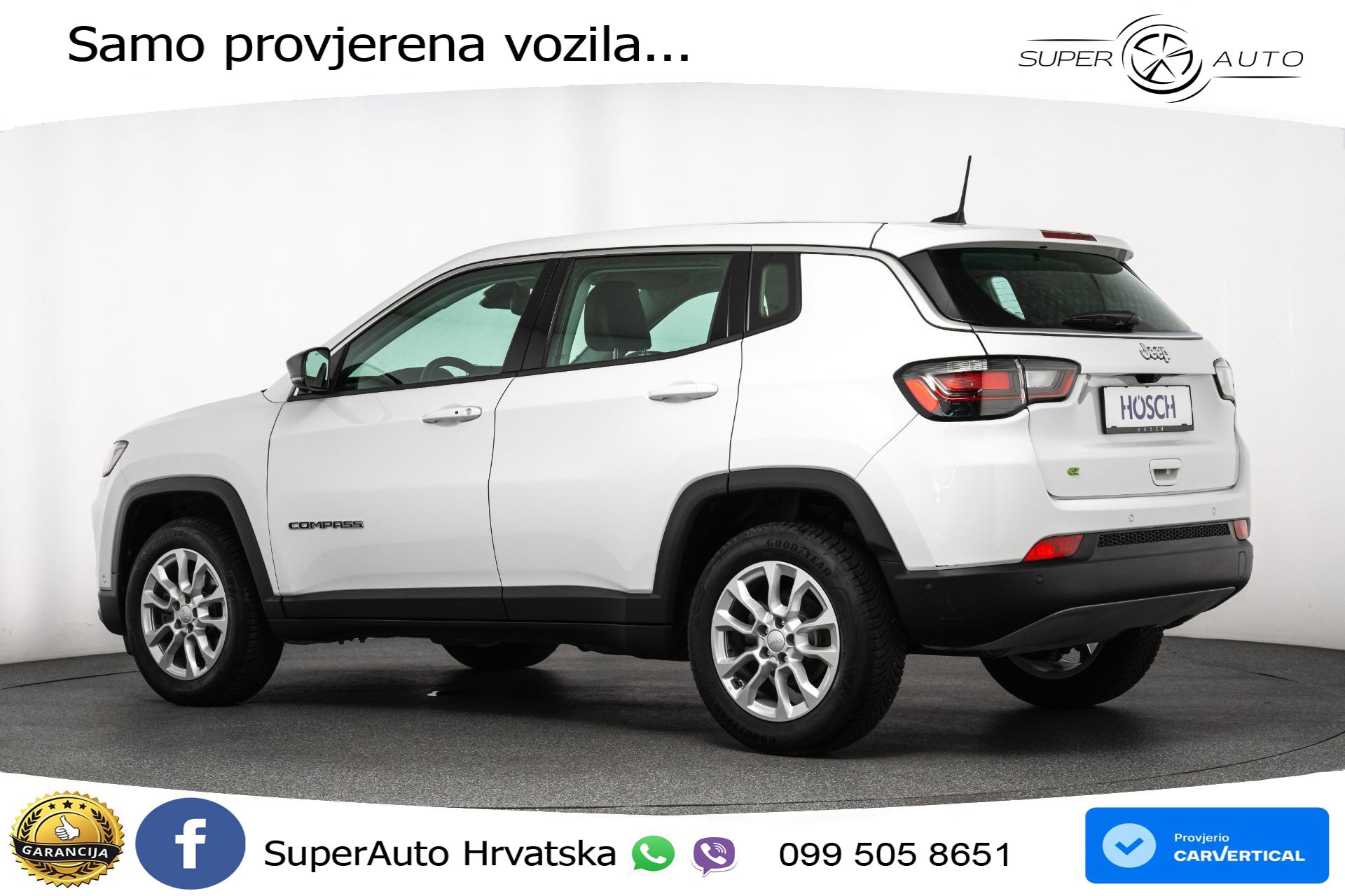 Jeep Compass 1.3 GSE T4 Aut. 130 KS, LED+ACC+GR SJED+KAM+VIRT+PDC