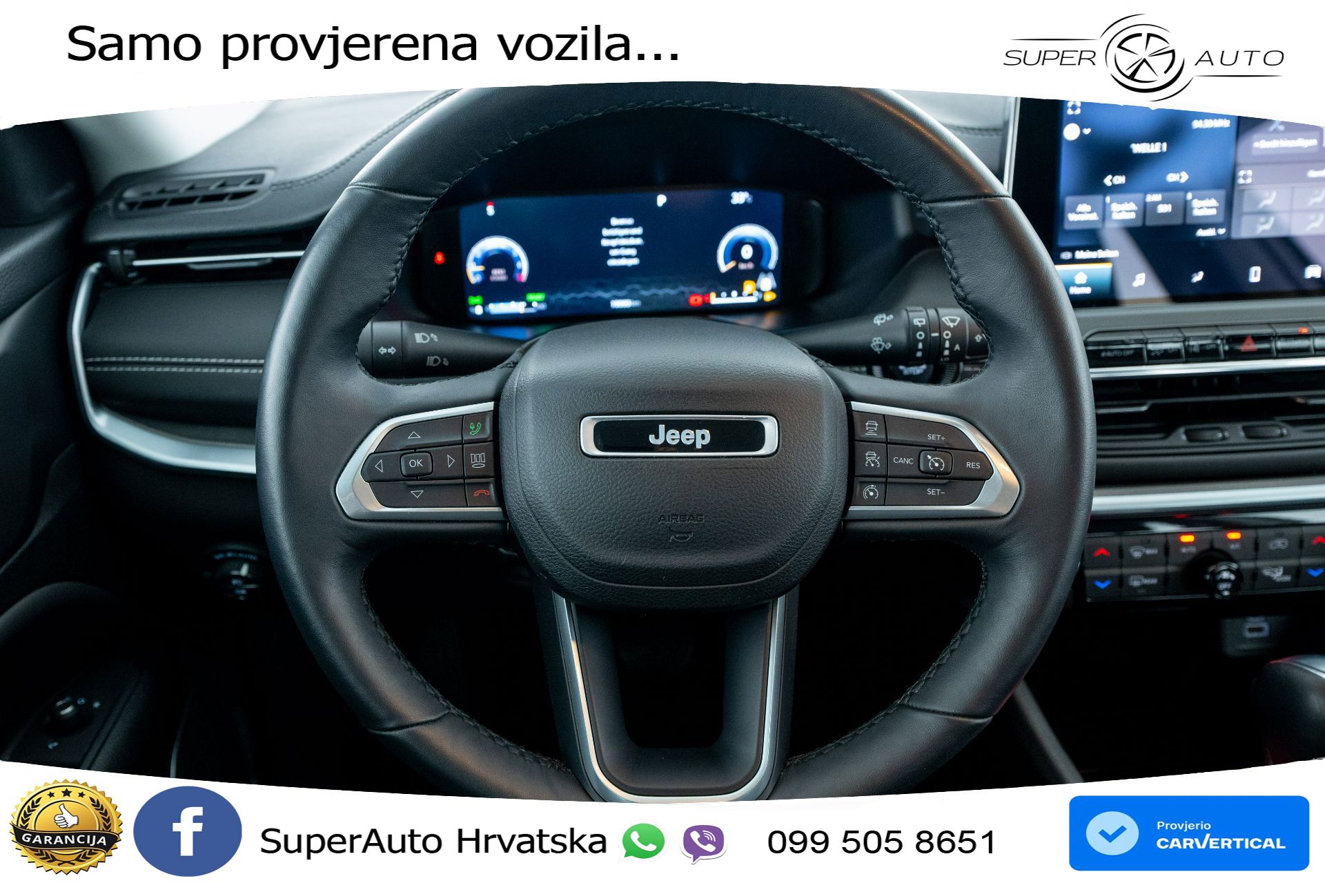 Jeep Compass 1.3 GSE T4 Aut. 130 KS, LED+ACC+GR SJED+KAM+VIRT+PDC