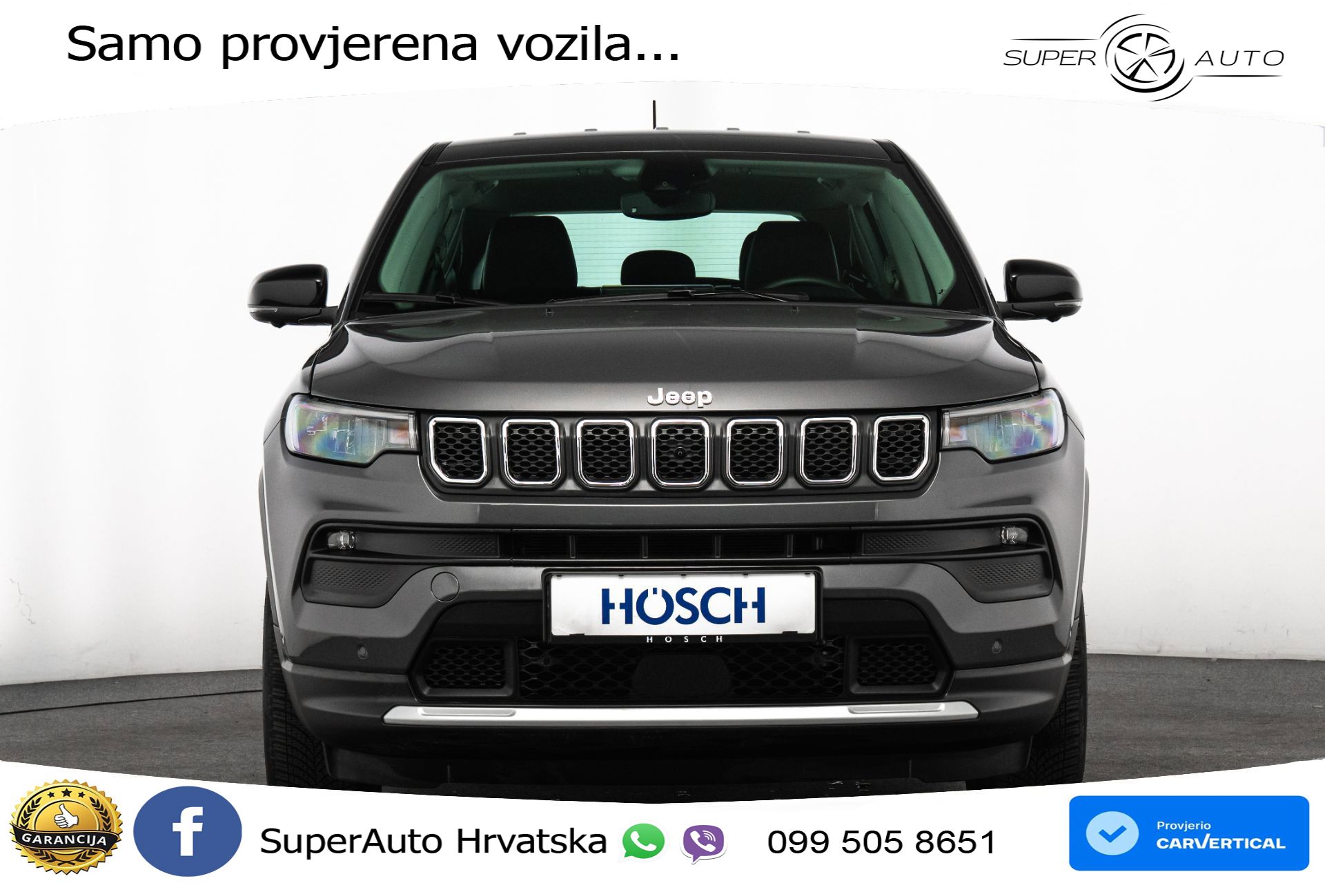 Jeep Compass 1.5 GSE Aut. 130 KS, LED+ACC+GR SJED+KAM+VIRT+PDC