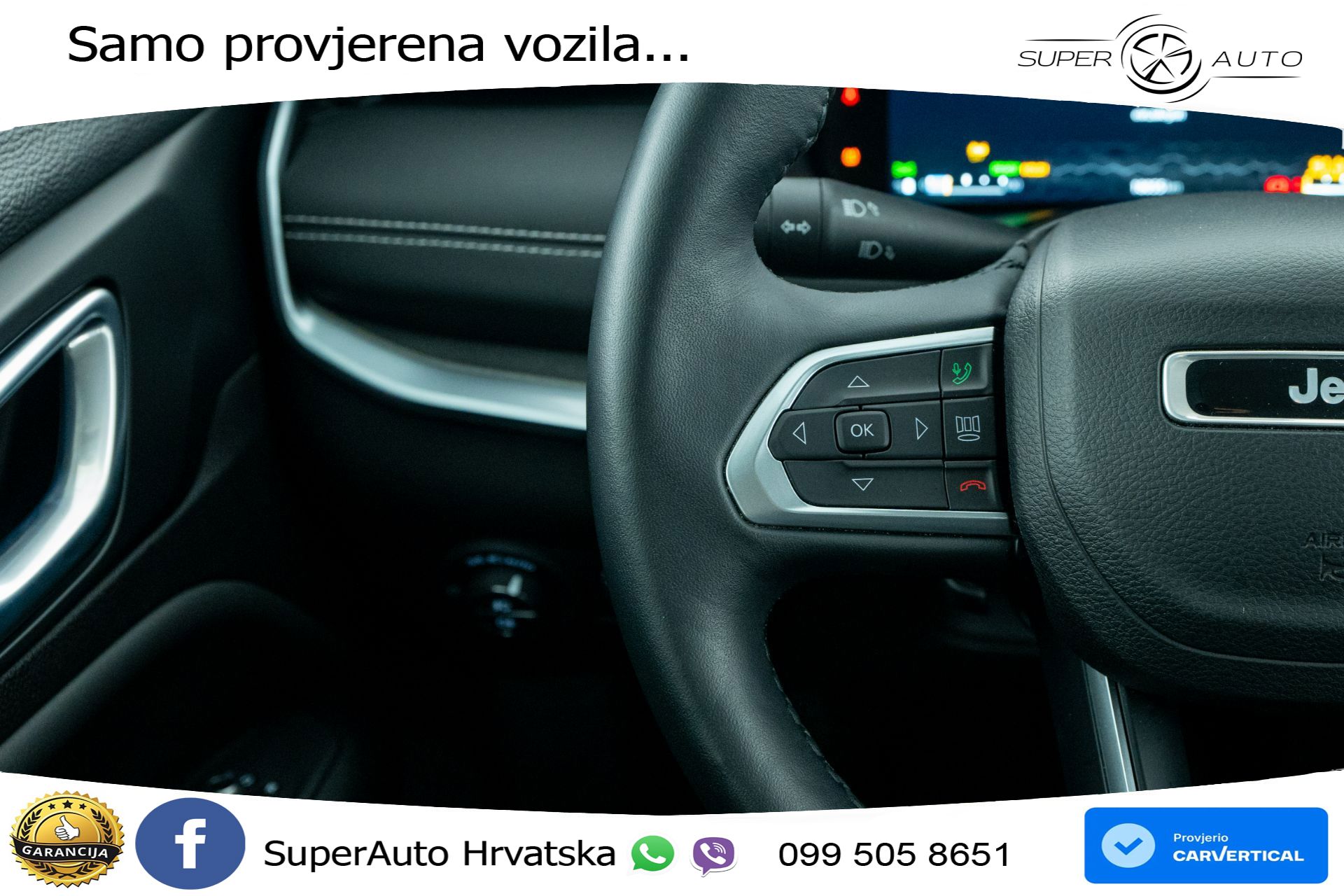 Jeep Compass 1.5 GSE Aut. 130 KS, LED+ACC+GR SJED+KAM+VIRT+PDC