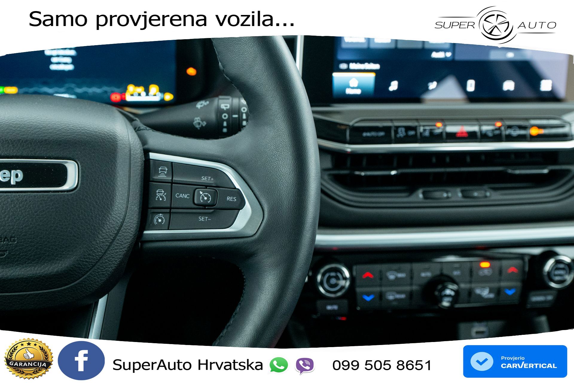 Jeep Compass 1.5 GSE Aut. 130 KS, LED+ACC+GR SJED+KAM+VIRT+PDC