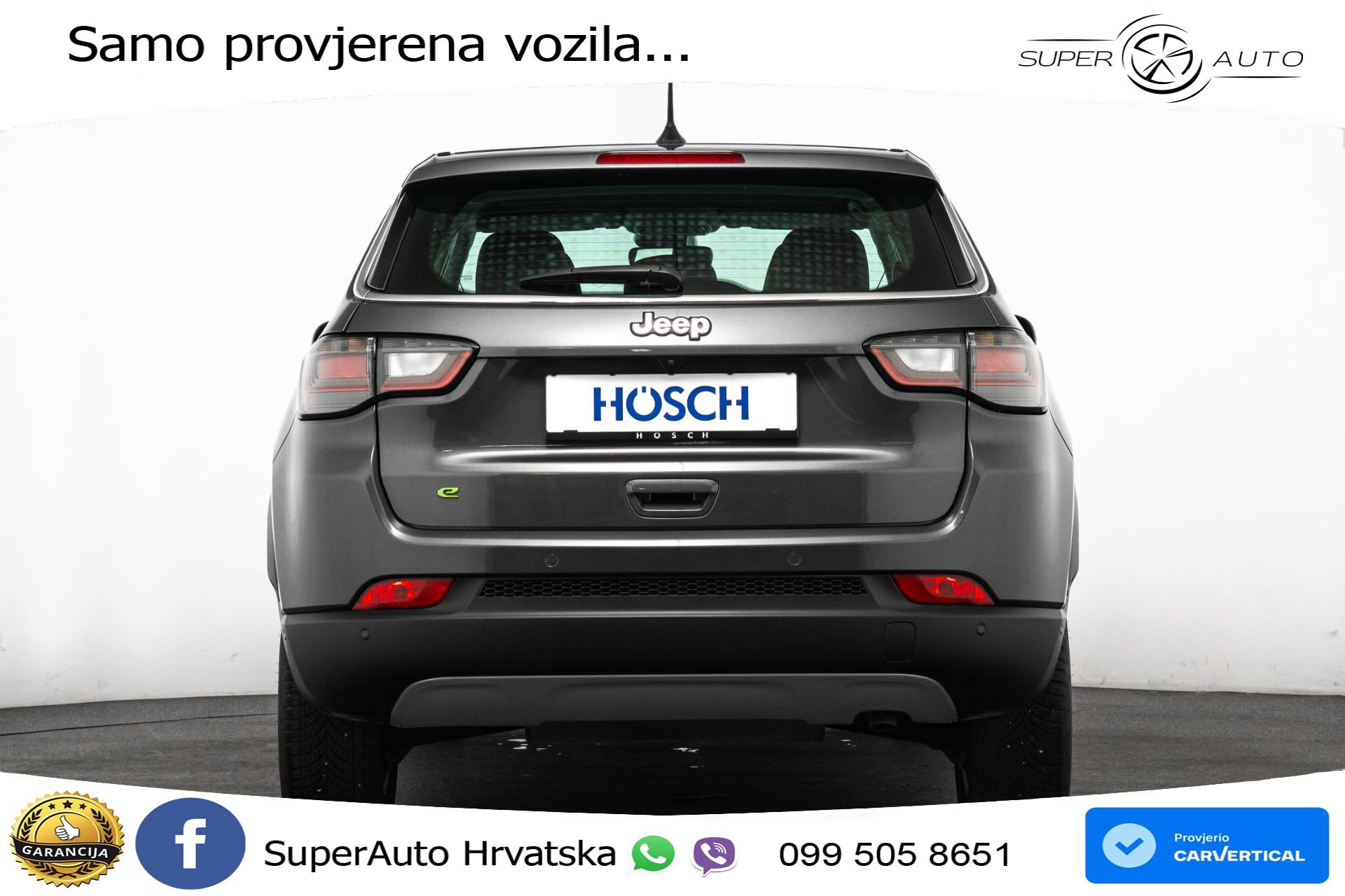Jeep Compass 1.5 GSE Aut. 130 KS, LED+ACC+GR SJED+KAM+VIRT+PDC