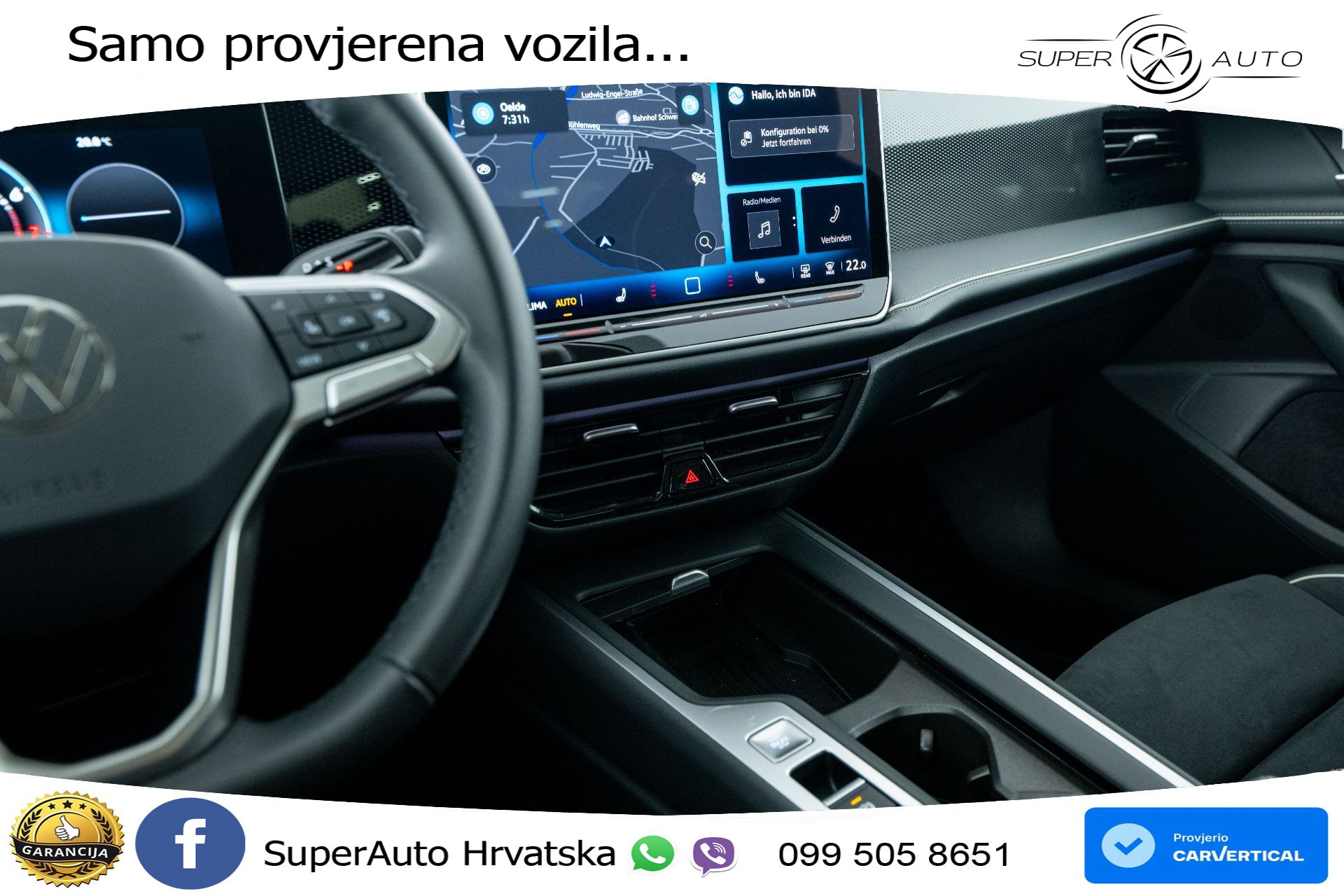 VW Passat Variant 1.5 eTSI DSG Business 150 KS, LED+ACC+GR SJED+MASAŽA+360+VIRT