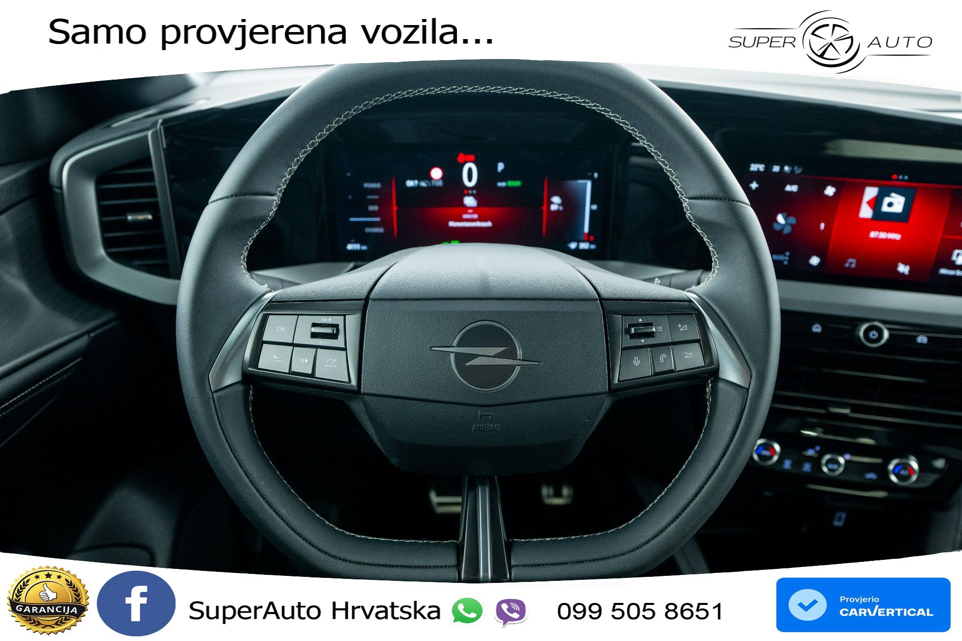 Opel Mokka-E 54 kWh Ultimate 136 KS, LED+KLIMA+KAM+PDC+VIRT