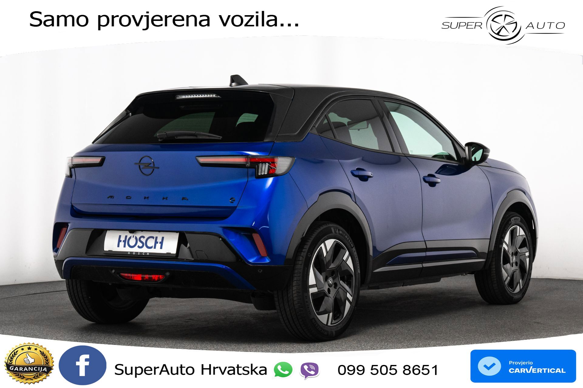 Opel Mokka-E 54 kWh Ultimate 136 KS, LED+KLIMA+KAM+PDC+VIRT