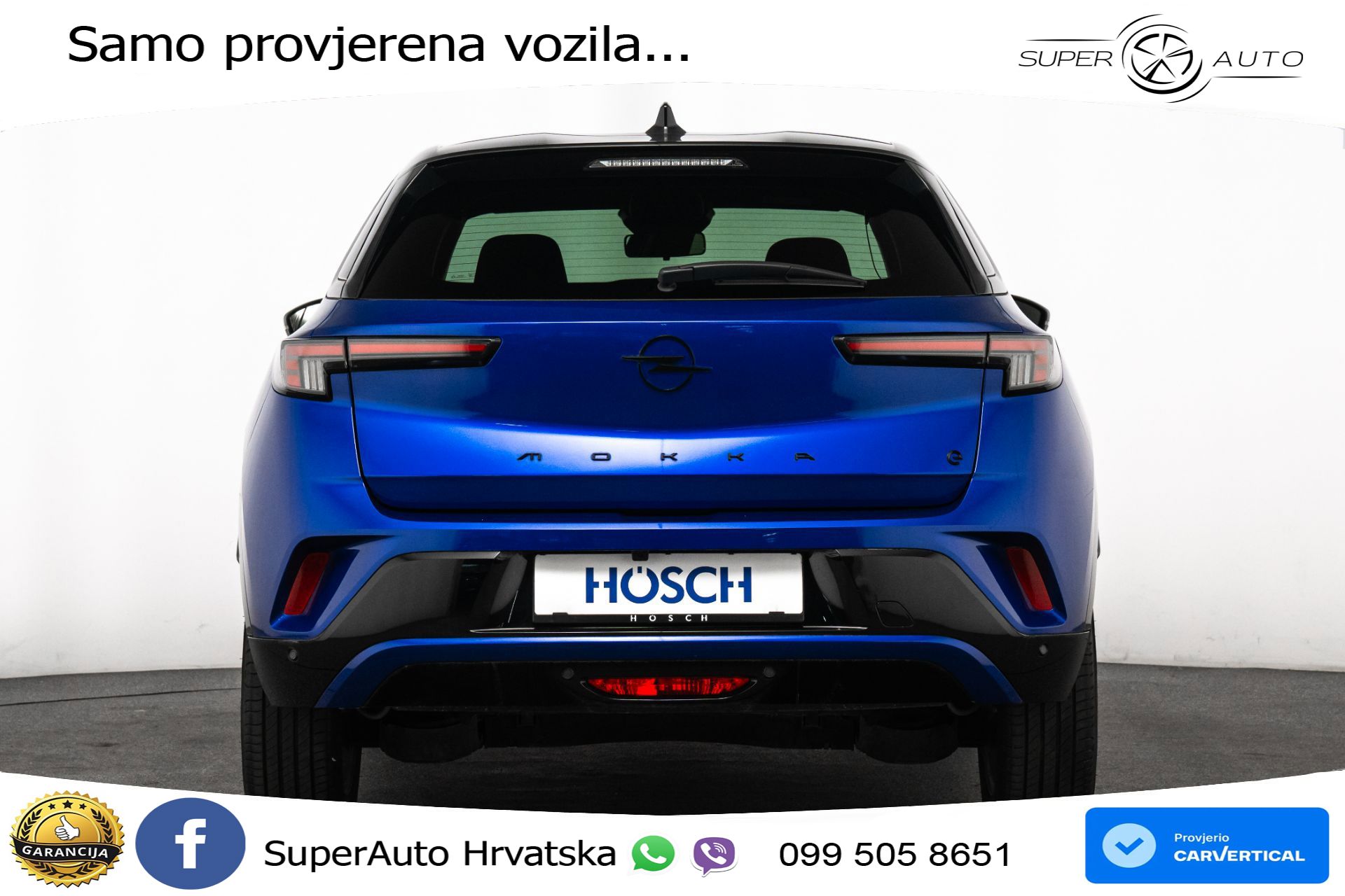 Opel Mokka-E 54 kWh Ultimate 136 KS, LED+KLIMA+KAM+PDC+VIRT