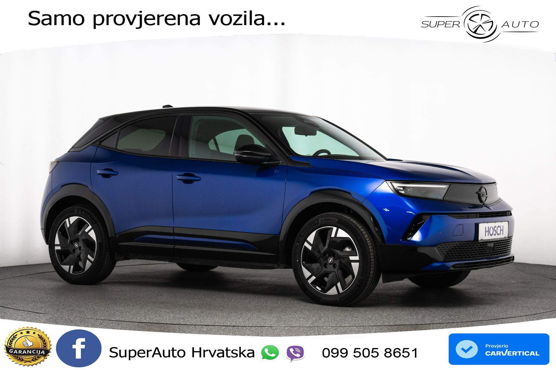 Opel Mokka-E 54 kWh Ultimate 136 KS, LED+KLIMA+KAM+PDC+VIRT