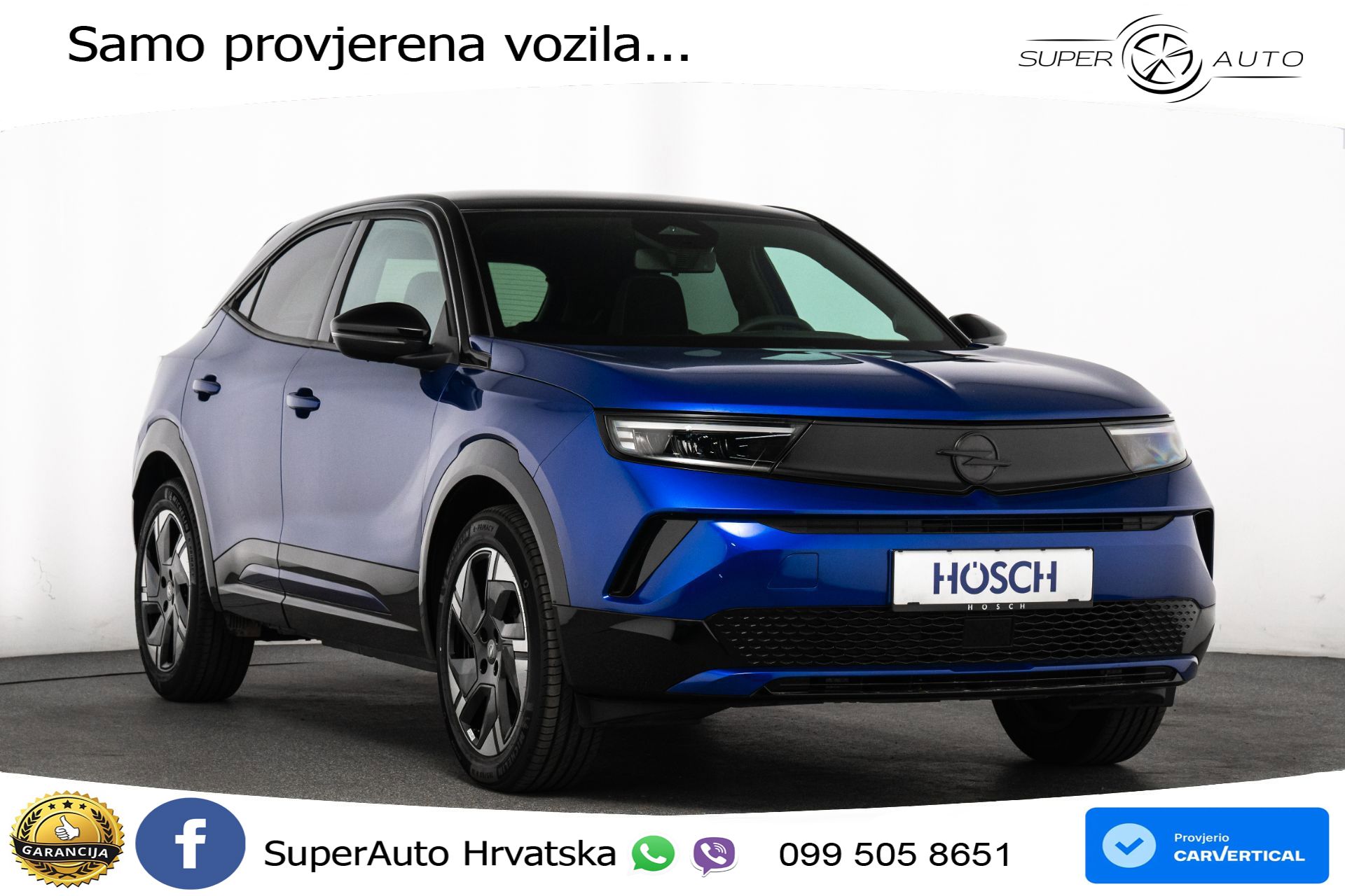 Opel Mokka-E 54 kWh Ultimate 136 KS, LED+KLIMA+KAM+PDC+VIRT