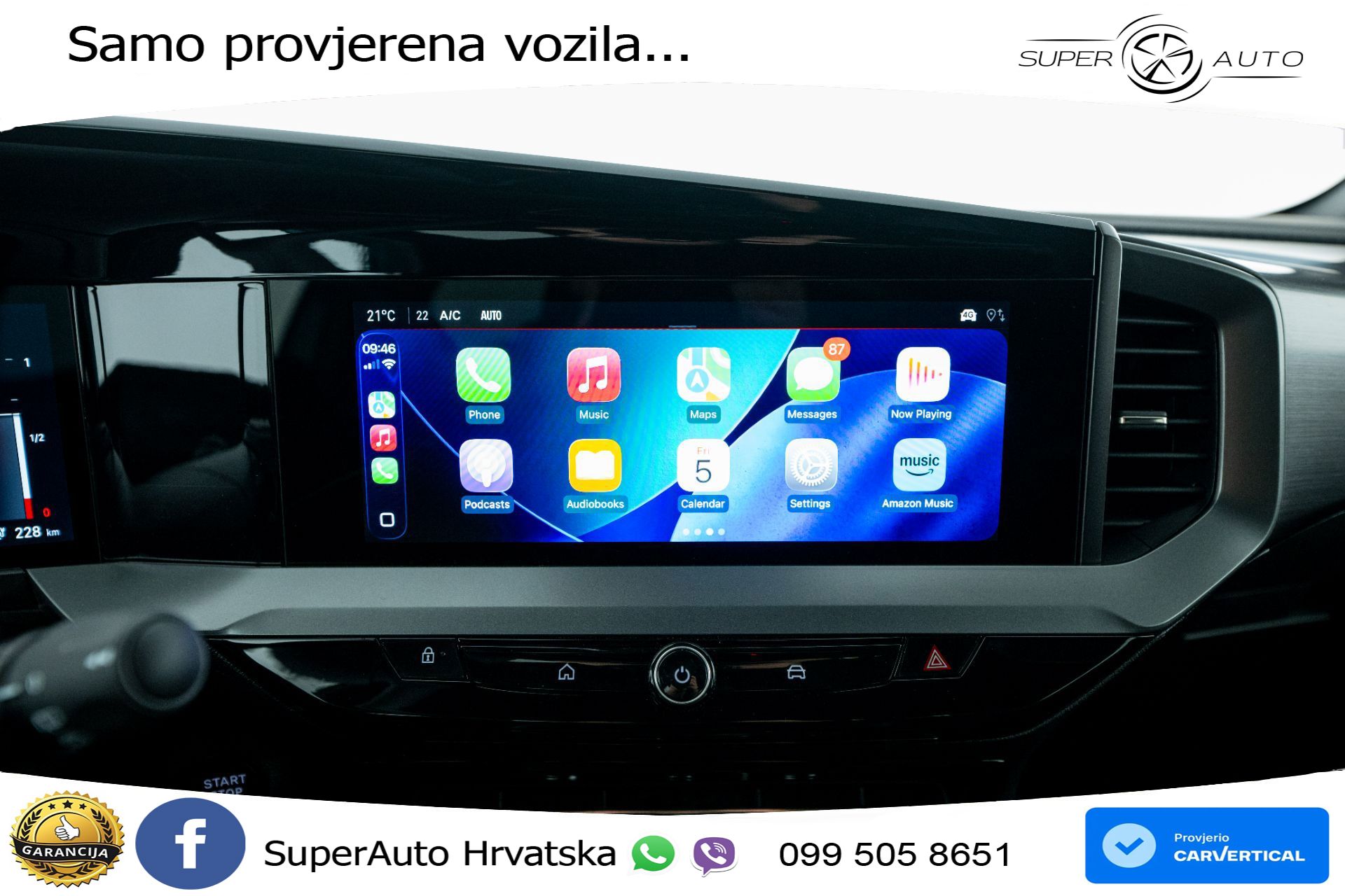 Opel Mokka-E 54 kWh Ultimate 136 KS, LED+KAM+VIRT+PDC+KLIMA