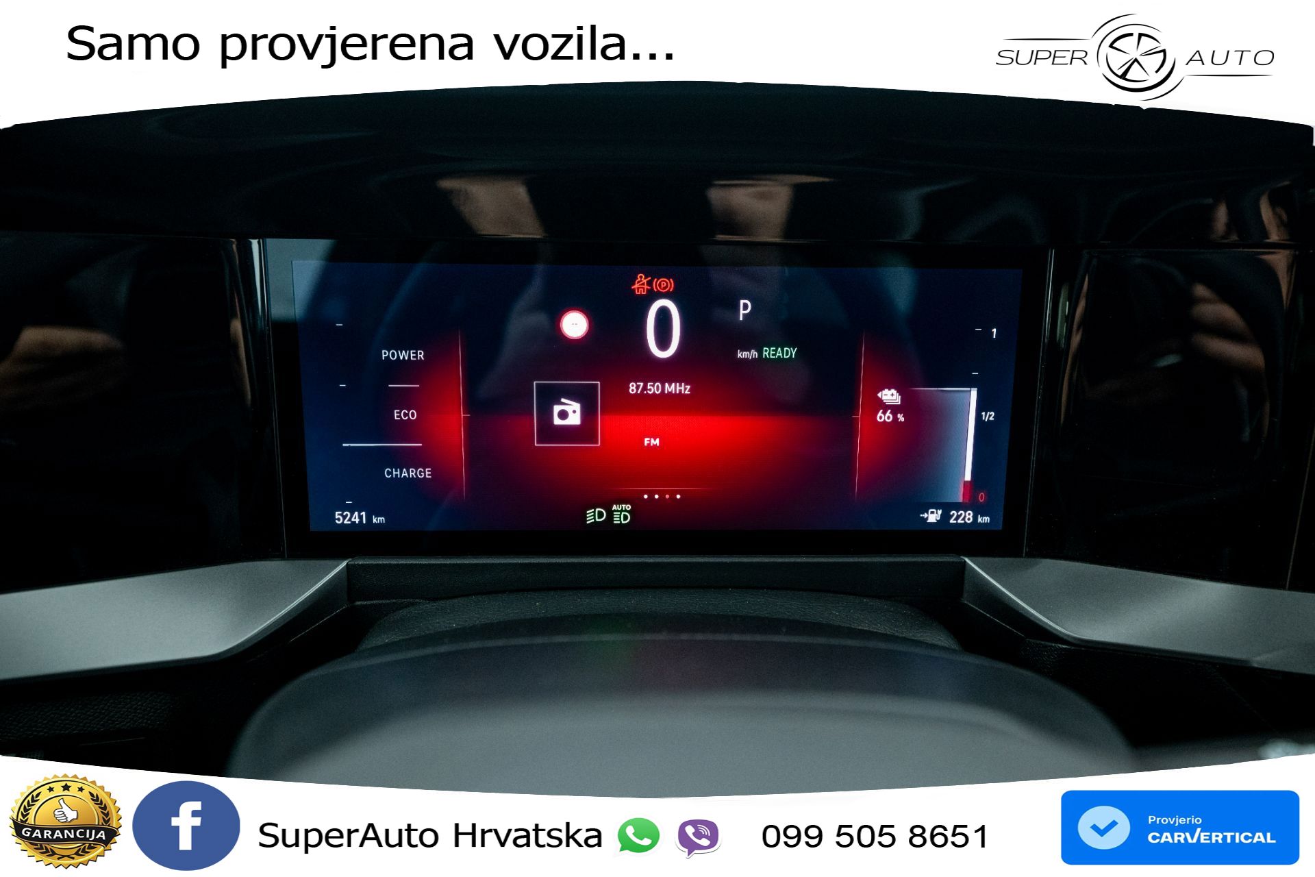 Opel Mokka-E 54 kWh Ultimate 136 KS, LED+KAM+VIRT+PDC+KLIMA