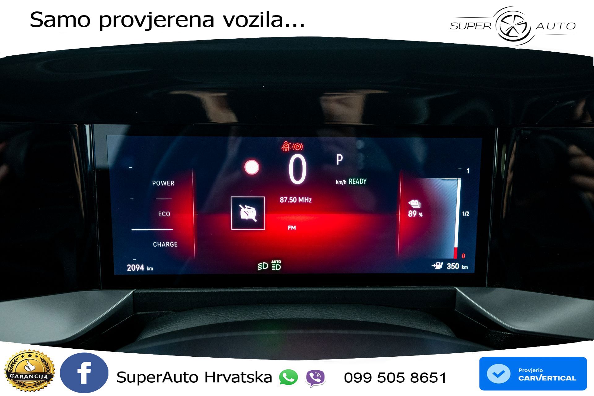 Opel Mokka-E 54 kWh Ultimate 156 KS, LED+KLIMA+KAM+VIRT+PDC