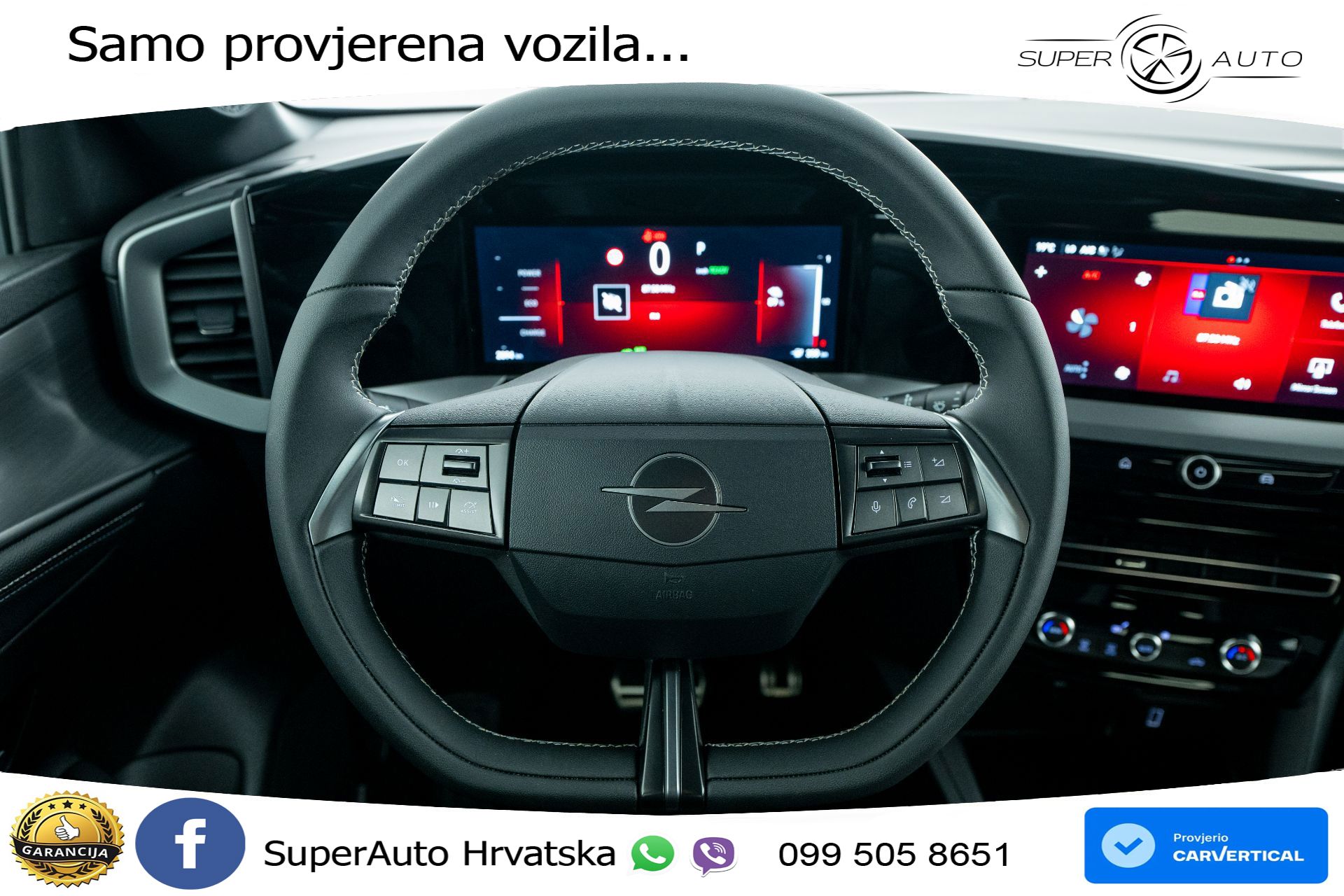 Opel Mokka-E 54 kWh Ultimate 156 KS, LED+KLIMA+KAM+VIRT+PDC