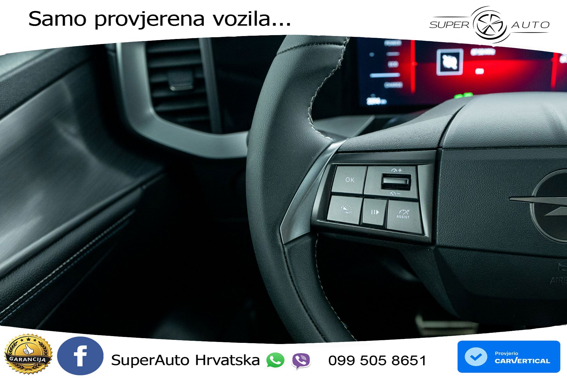 Opel Mokka-E 54 kWh Ultimate 156 KS, LED+KLIMA+KAM+VIRT+PDC
