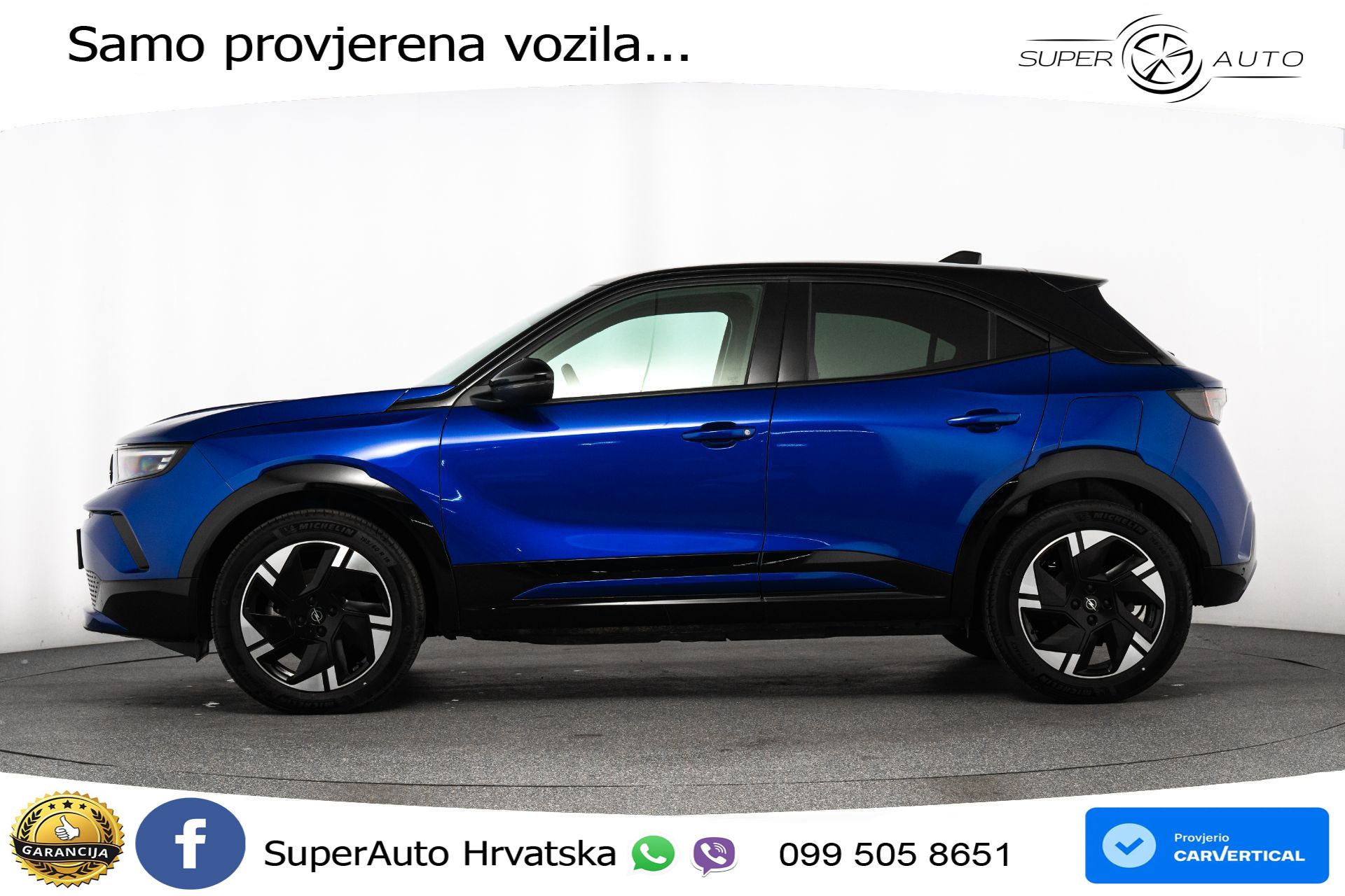 Opel Mokka-E 54 kWh Ultimate 156 KS, LED+KLIMA+KAM+VIRT+PDC