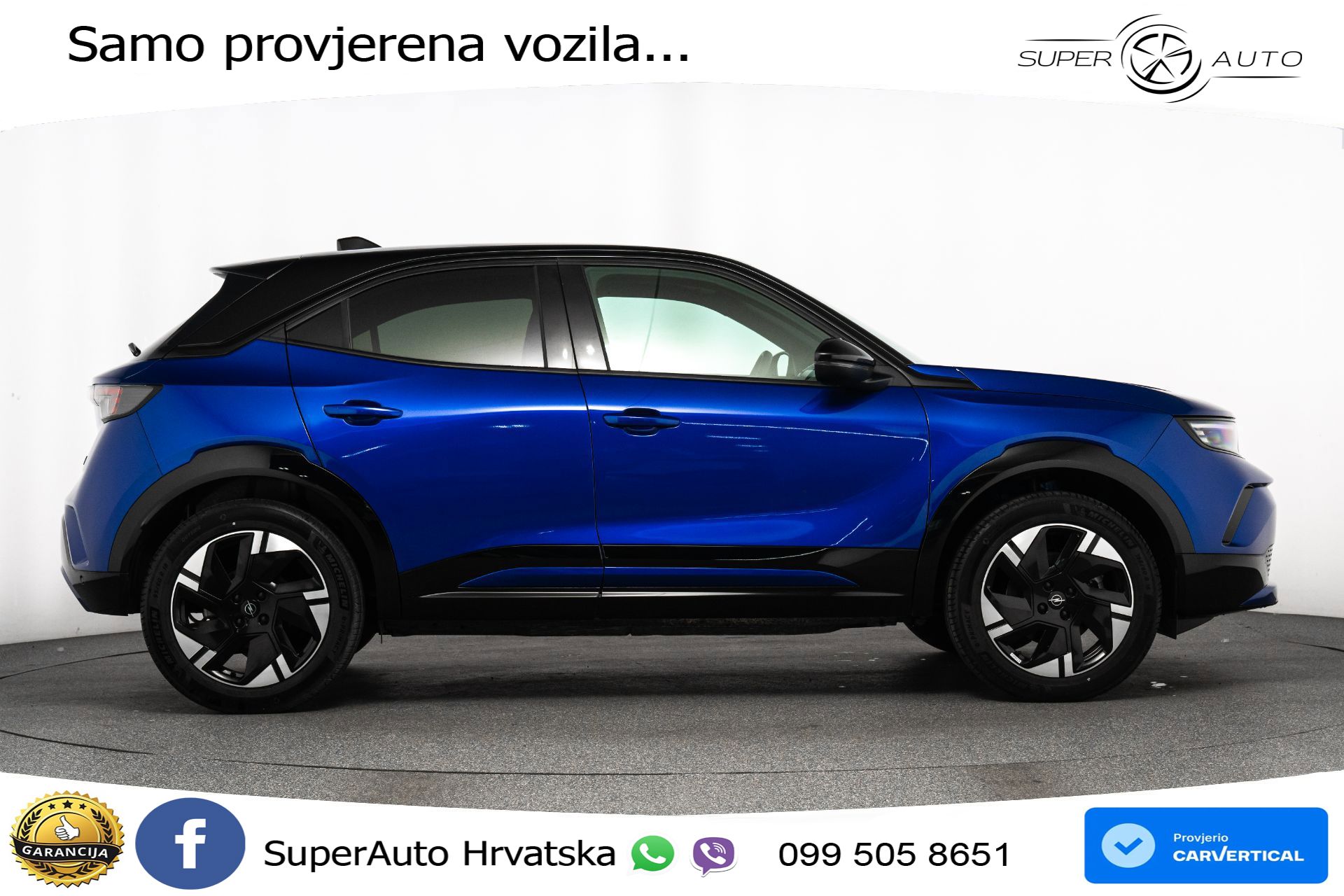 Opel Mokka-E 54 kWh Ultimate 156 KS, LED+KLIMA+KAM+VIRT+PDC