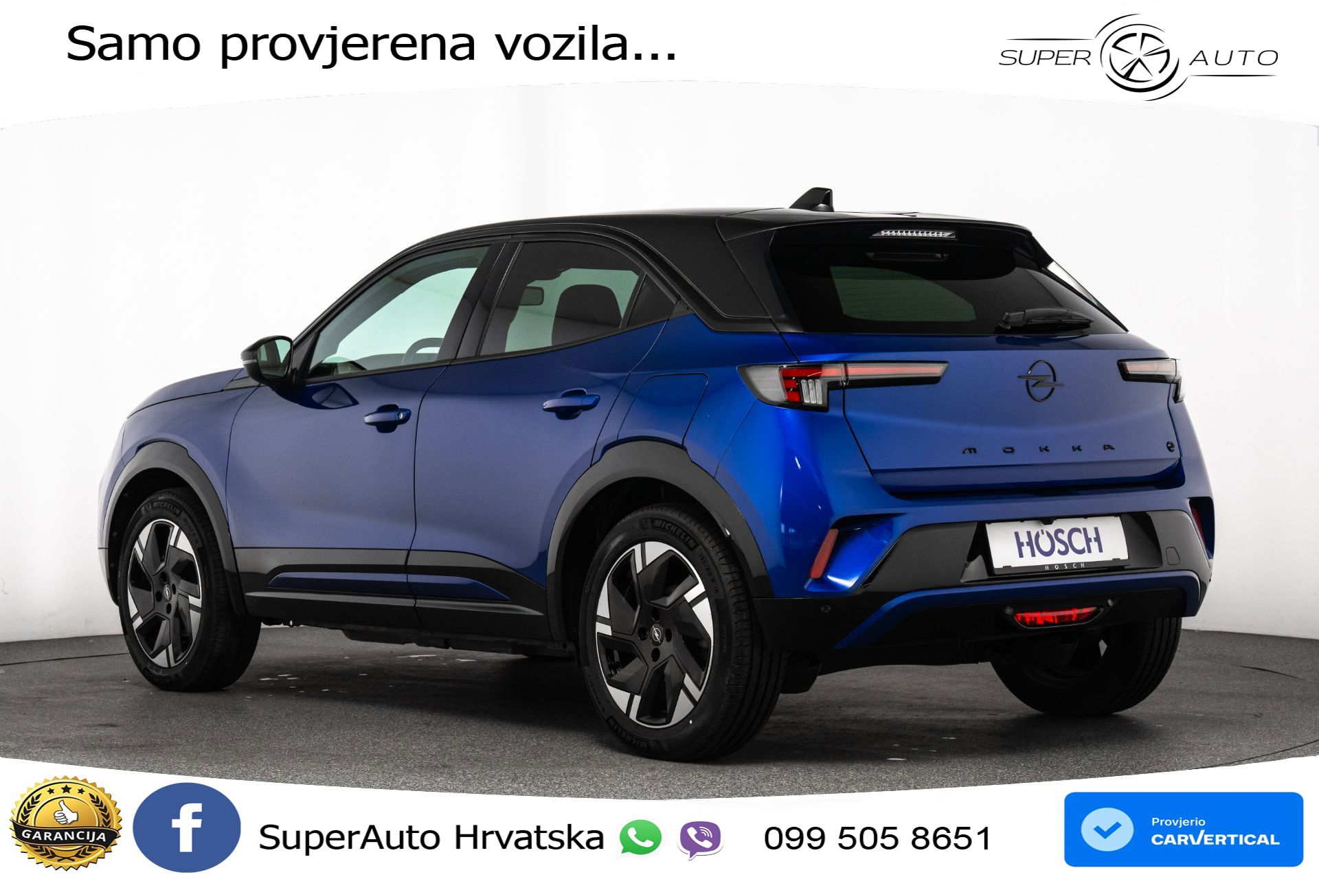 Opel Mokka-E 54 kWh Ultimate 156 KS, LED+KLIMA+KAM+VIRT+PDC