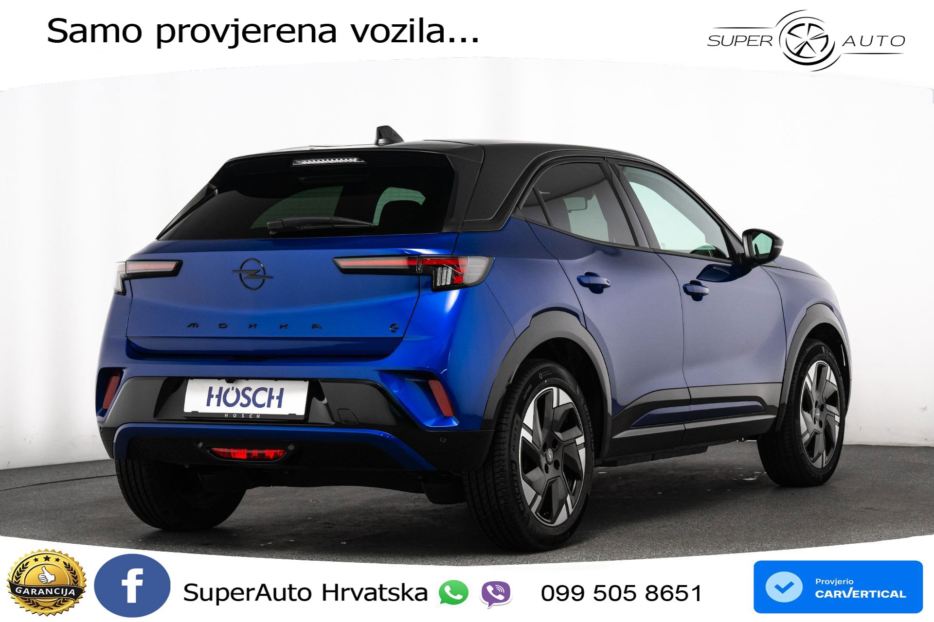 Opel Mokka-E 54 kWh Ultimate 156 KS, LED+KLIMA+KAM+VIRT+PDC
