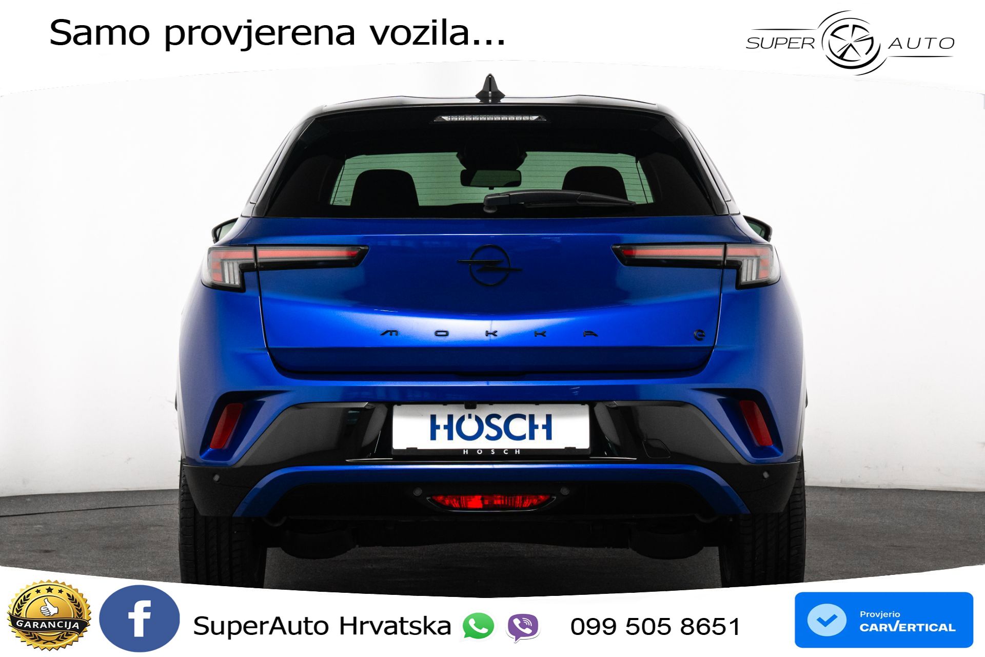 Opel Mokka-E 54 kWh Ultimate 156 KS, LED+KLIMA+KAM+VIRT+PDC