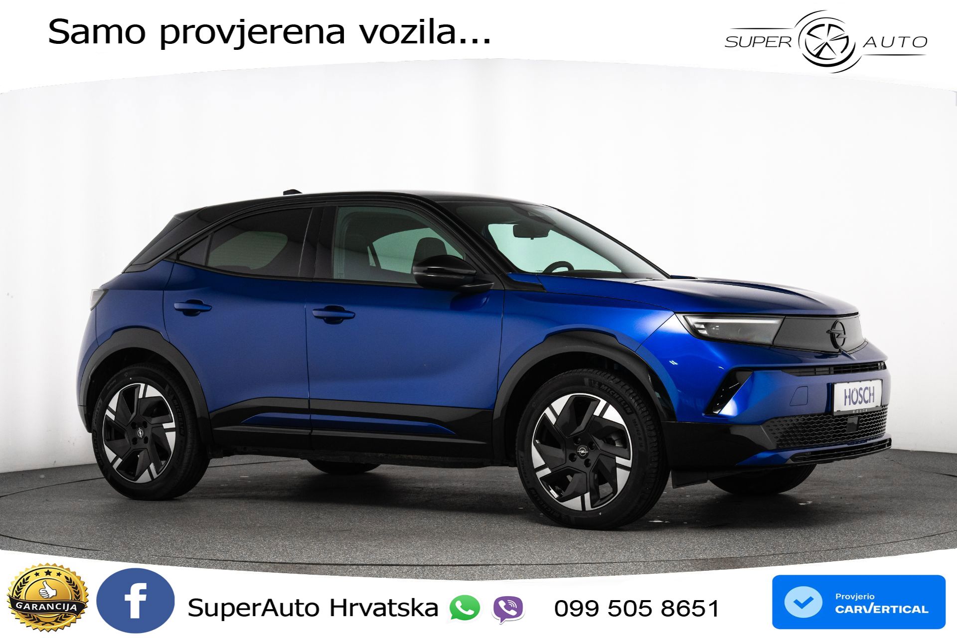 Opel Mokka-E 54 kWh Ultimate 156 KS, LED+KLIMA+KAM+VIRT+PDC