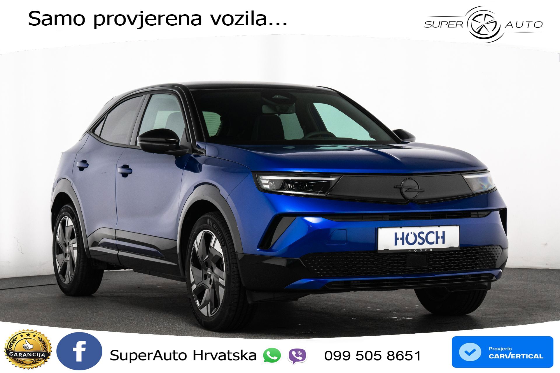 Opel Mokka-E 54 kWh Ultimate 156 KS, LED+KLIMA+KAM+VIRT+PDC