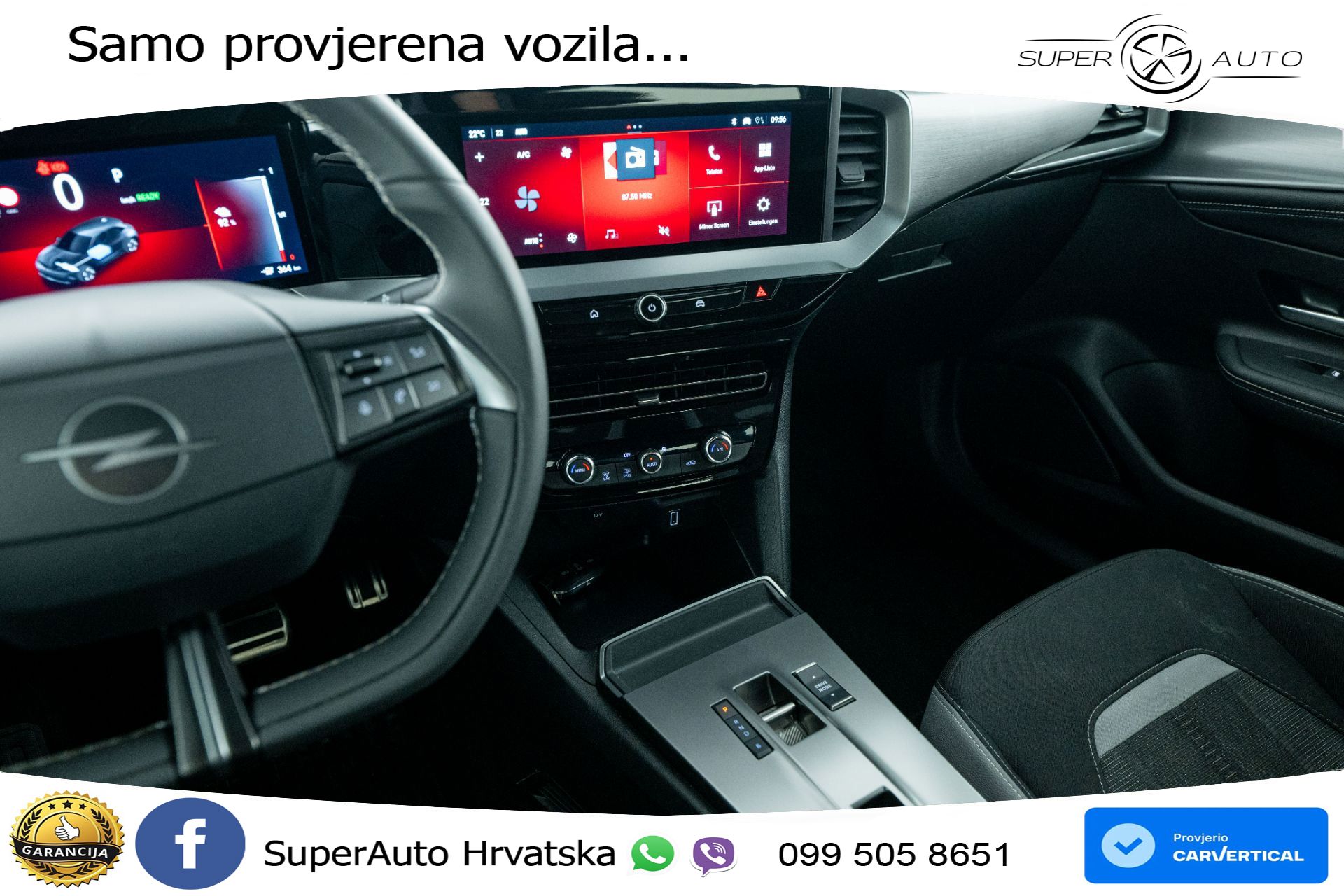 Opel Mokka-E 54 kWh Ultimate 136 KS, LED+KAM+VIRT+PDC