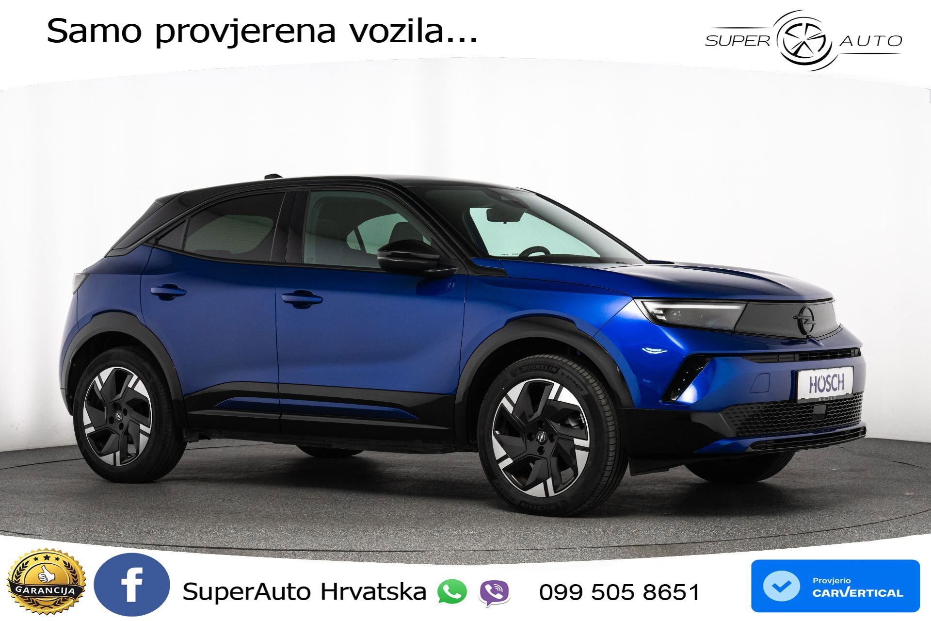 Opel Mokka-E 54 kWh Ultimate 136 KS, LED+KAM+VIRT+PDC