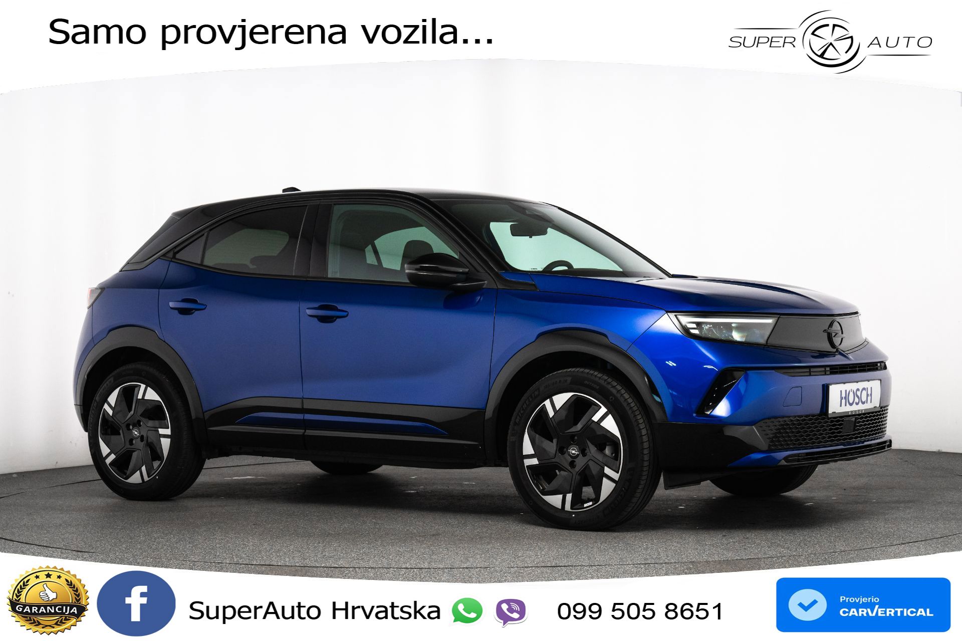 Opel Mokka-E 54 kWh Ultimate 136 KS, LED+KLIMA+KAM+VIRT+PDC