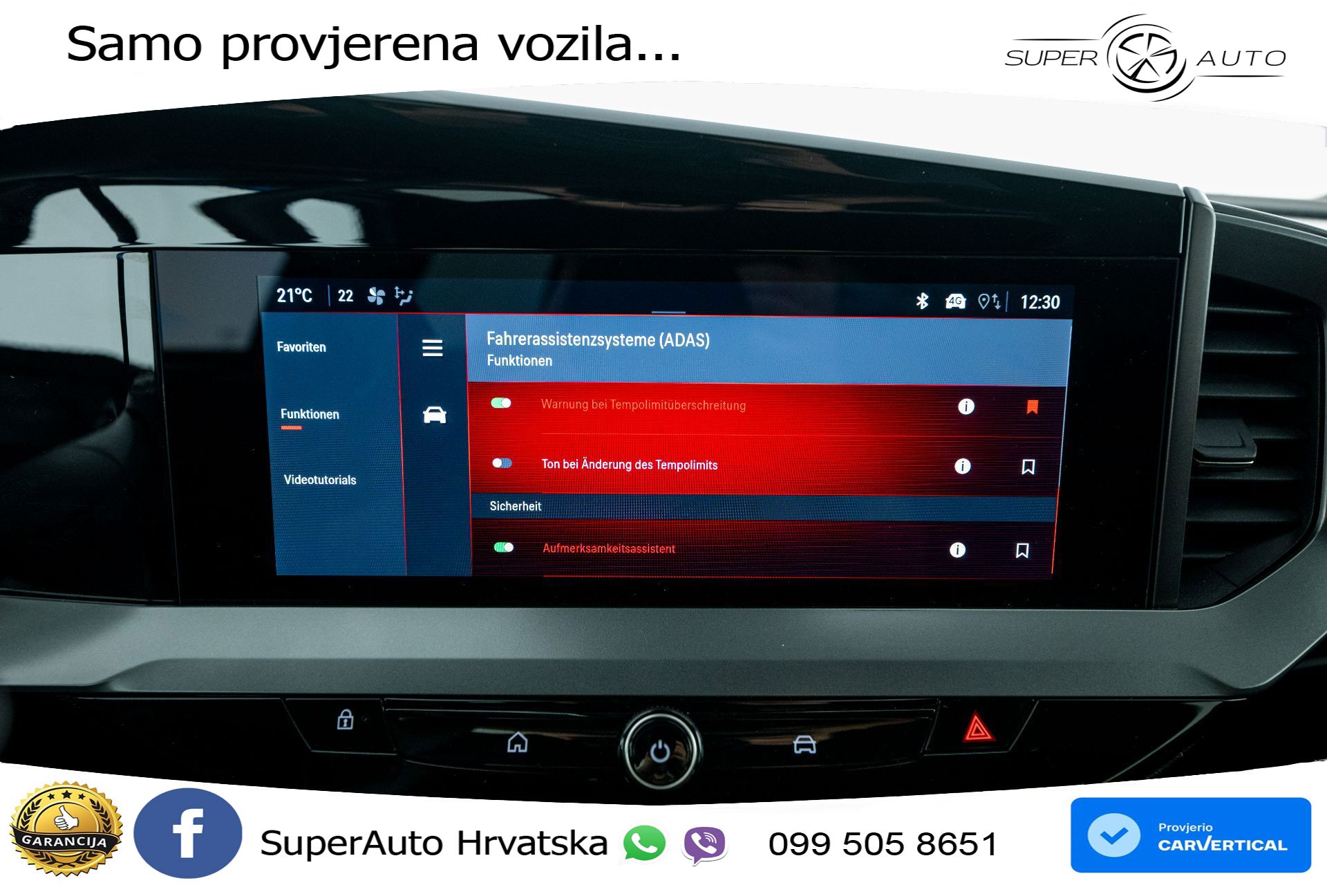 Opel Mokka-E 54 kWh Ultimate 136 KS, LED+KLIMA+KAM+VIRT+PDC