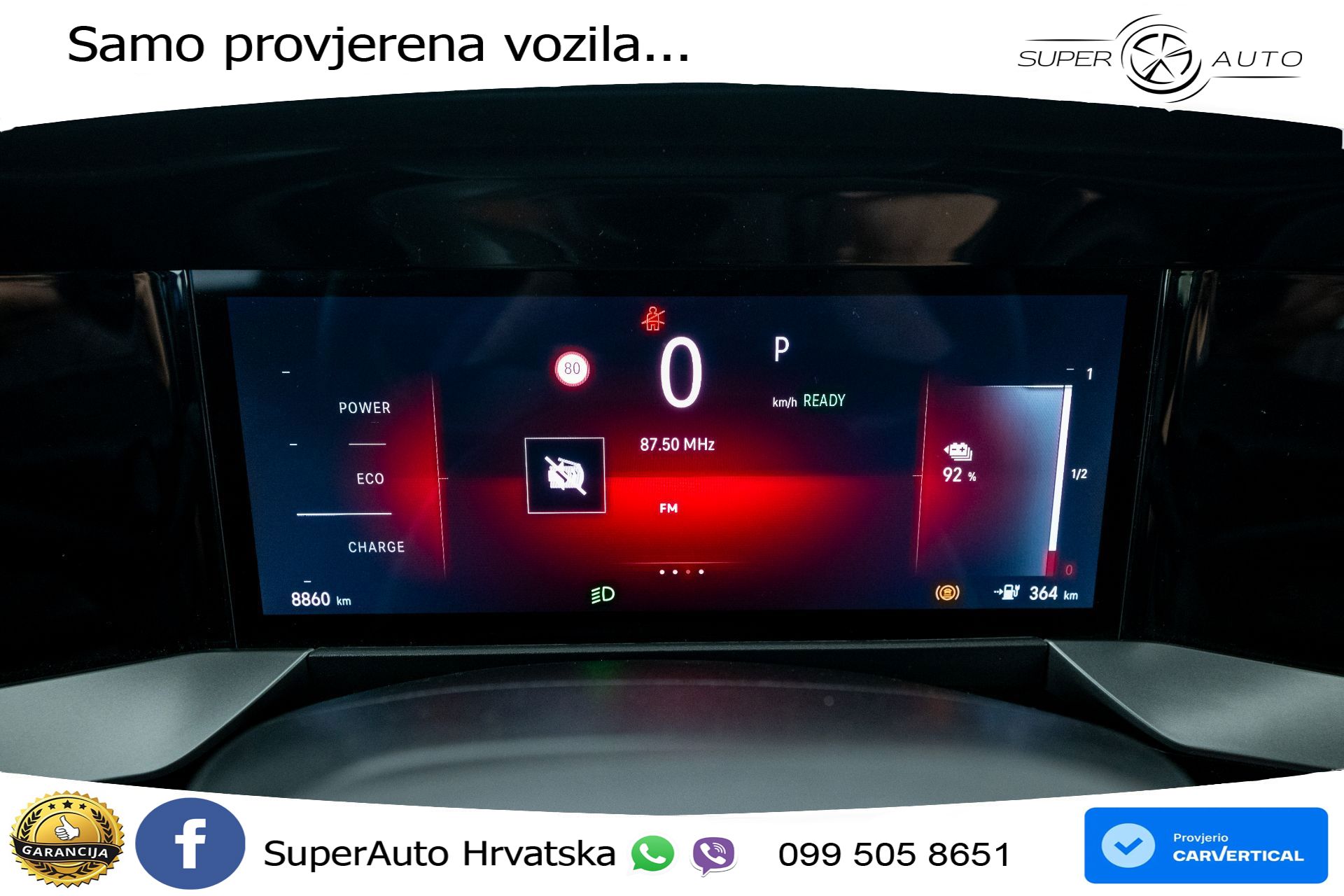 Opel Mokka-E 54 kWh Ultimate 136 KS, LED+KLIMA+KAM+VIRT+PDC