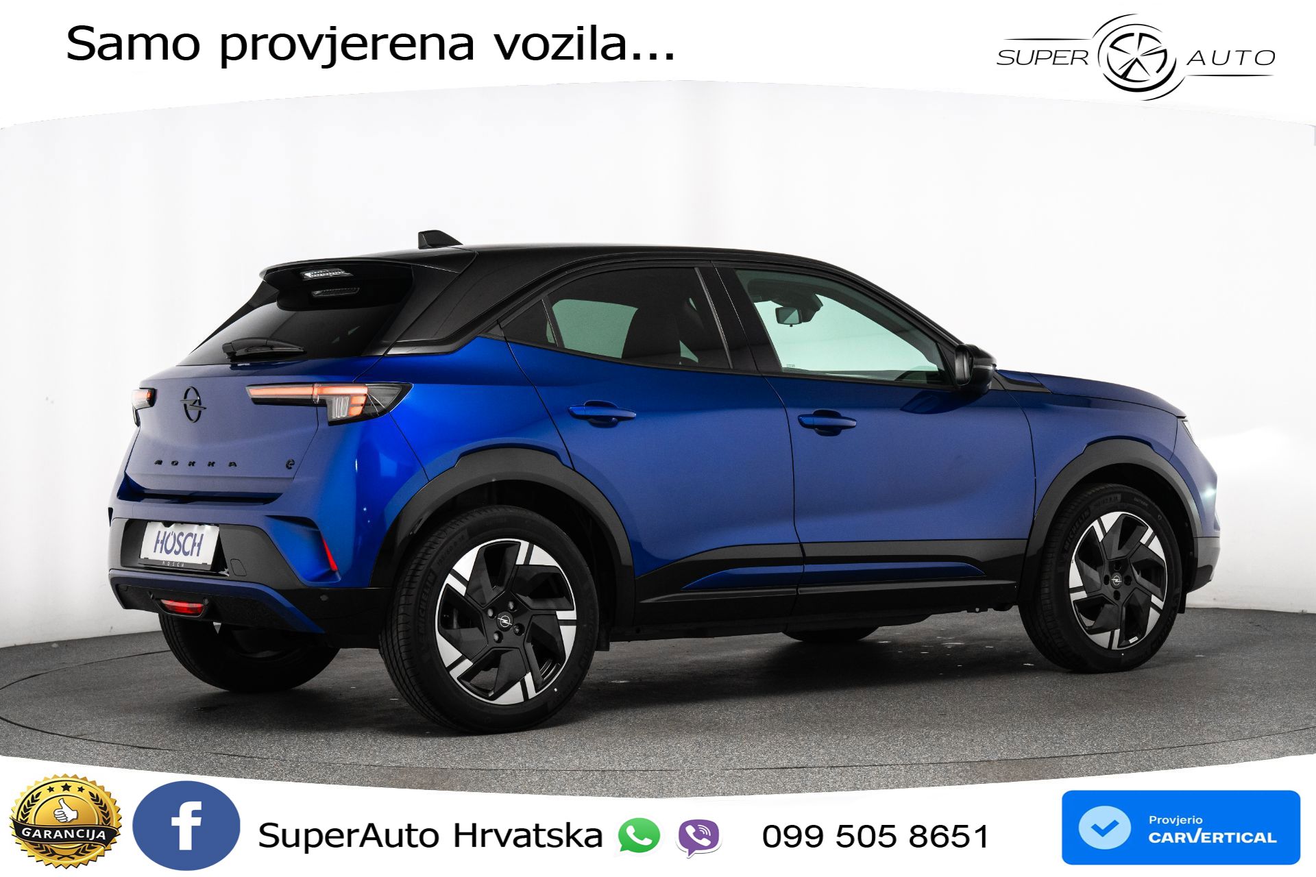 Opel Mokka-E 54 kWh Ultimate 136 KS, LED+KLIMA+KAM+VIRT+PDC