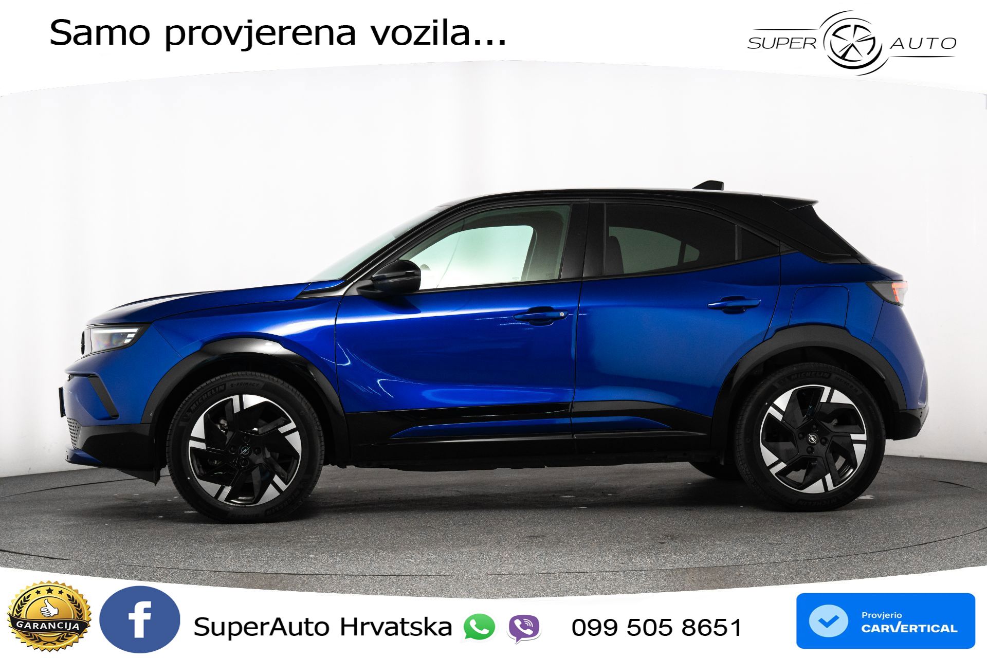 Opel Mokka-E 54 kWh Ultimate 136 KS, LED+KLIMA+KAM+VIRT+PDC