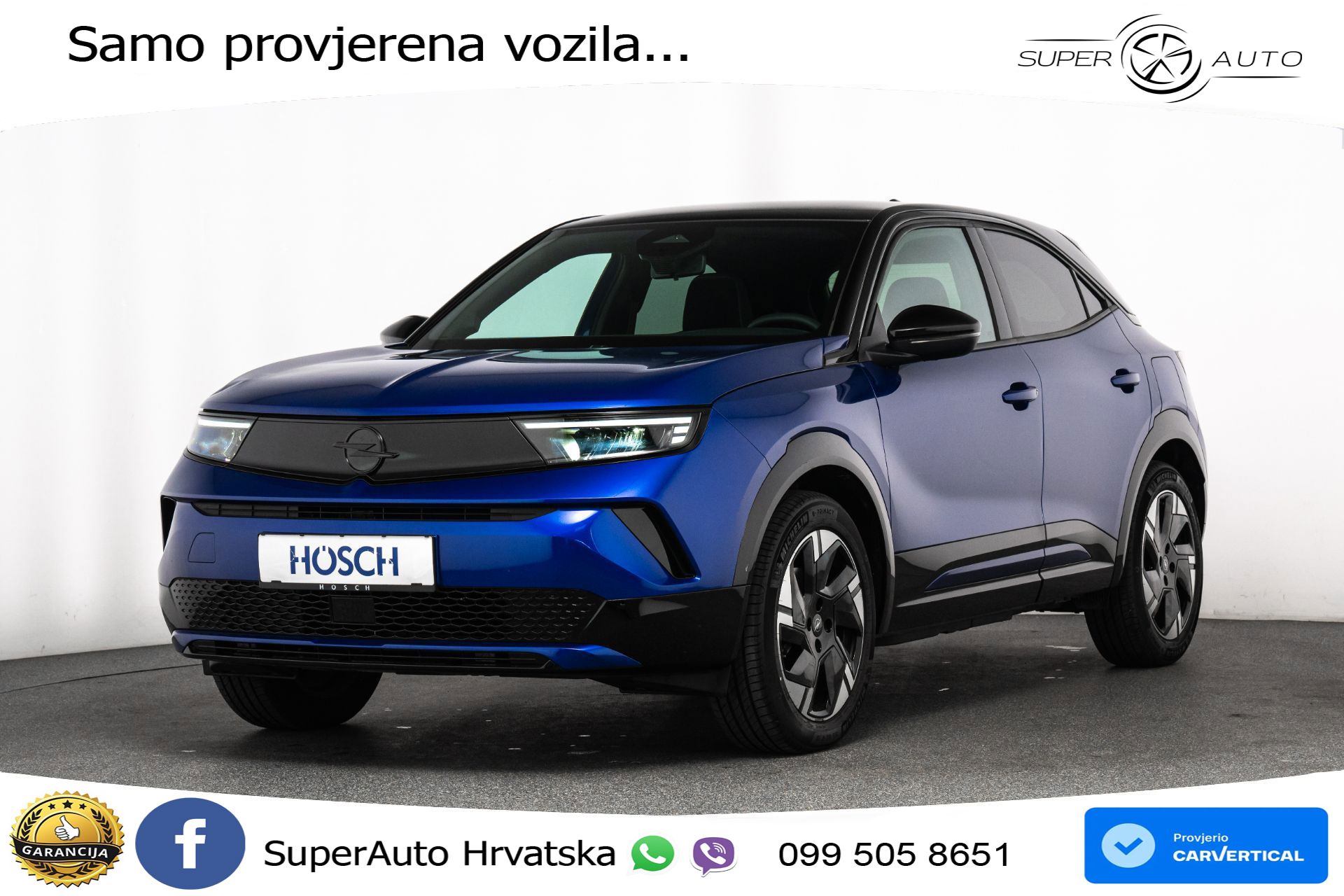 Opel Mokka-E 54 kWh Ultimate 136 KS, LED+KLIMA+KAM+VIRT+PDC