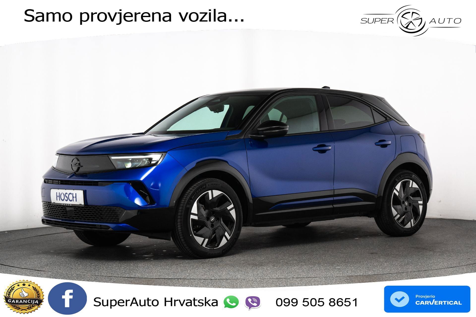 Opel Mokka-E 54 kWh Ultimate 136 KS, LED+KLIMA+KAM+VIRT+PDC