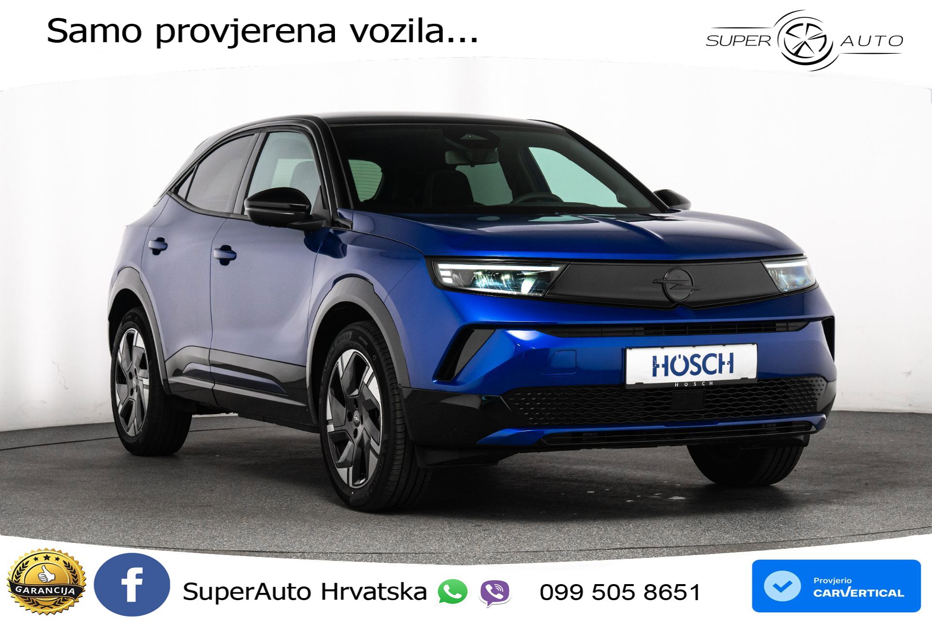 Opel Mokka-E 54 kWh Ultimate 136 KS, LED+KLIMA+KAM+VIRT+PDC