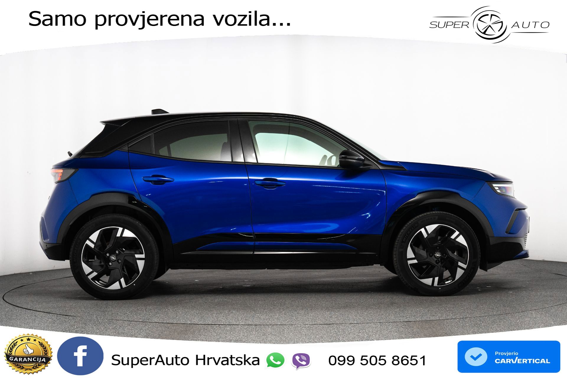 Opel Mokka-E 54 kWh Ultimate 136 KS, LED+KLIMA+KAM+VIRT+PDC