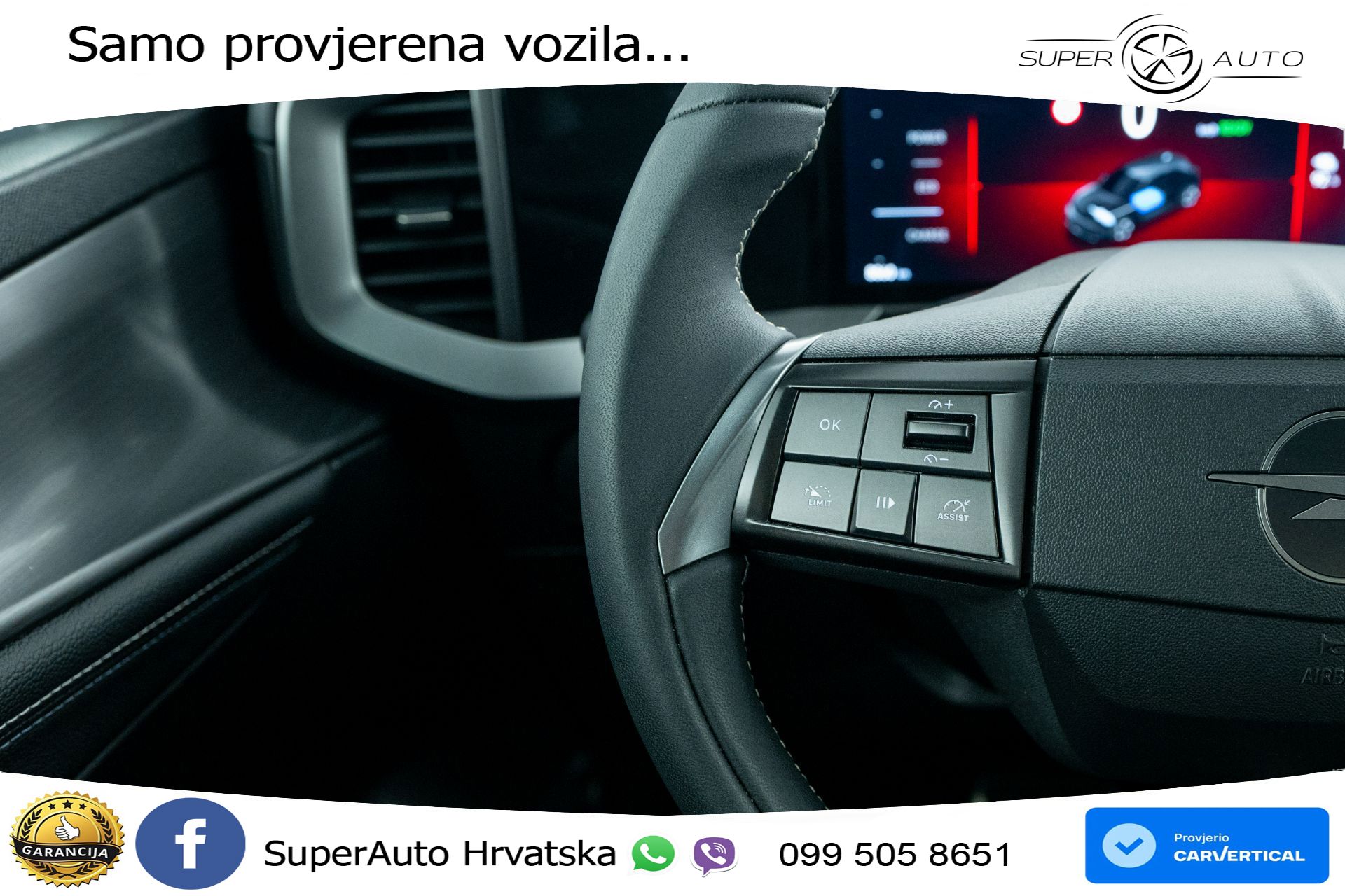 Opel Mokka-E 54 kWh Ultimate 136 KS, LED+KLIMA+KAM+VIRT+PDC