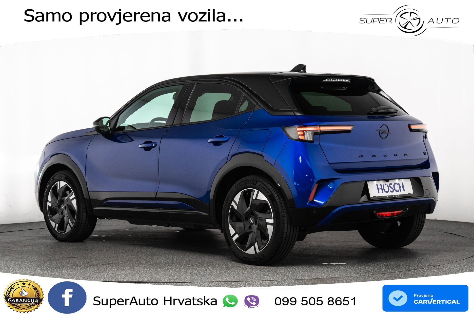 Opel Mokka-E 54 kWh Ultimate 136 KS, LED+KLIMA+KAM+VIRT+PDC