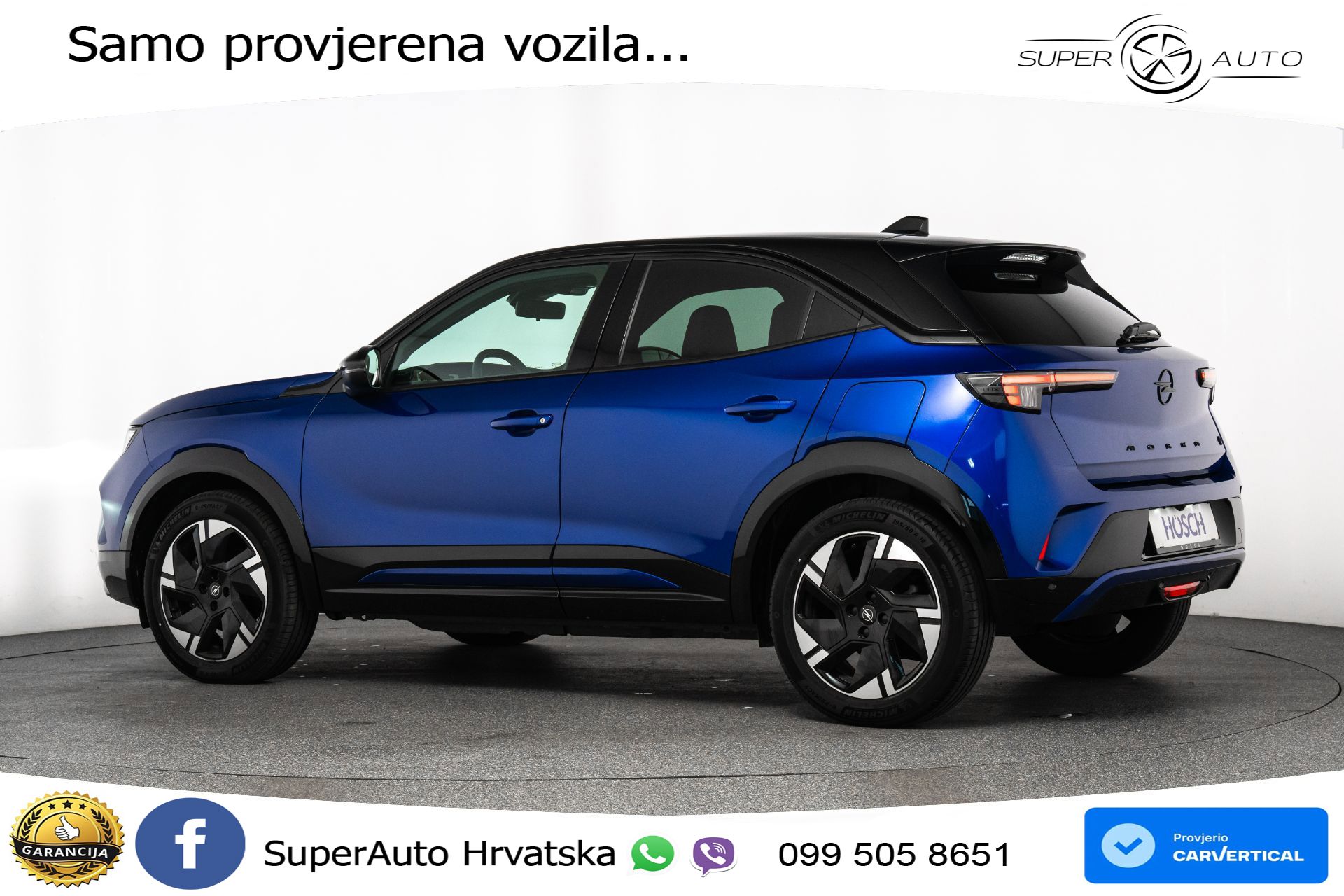 Opel Mokka-E 54 kWh Ultimate 136 KS, LED+KLIMA+KAM+VIRT+PDC