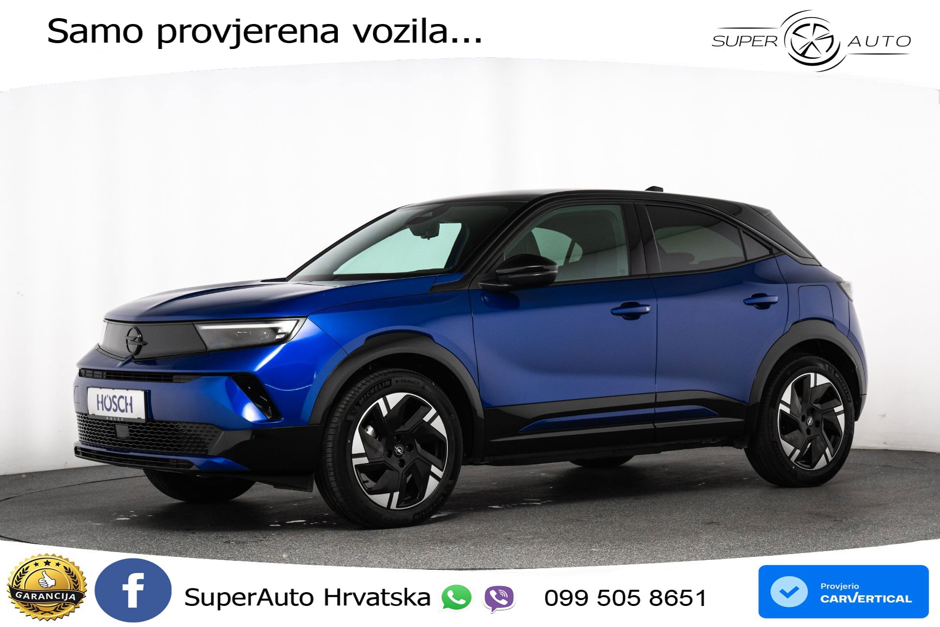 Opel Mokka-E 54 kWh Ultimate 136 KS, LED+KAM+PDC+VIRT