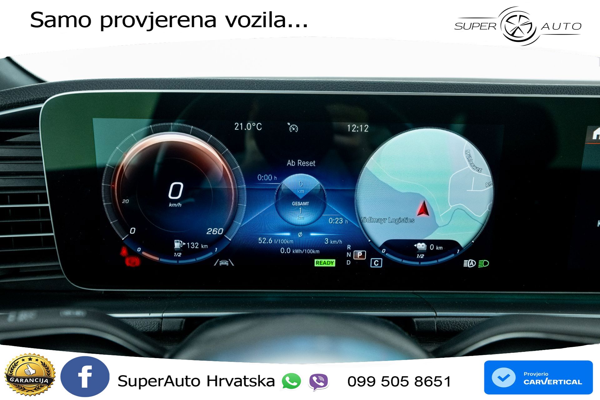 Mercedes GLE 350de 4M 9G-Tr. AMG Night 320 KS, LED+ZRAČNI+GR SJED+360+PDC+VIRT