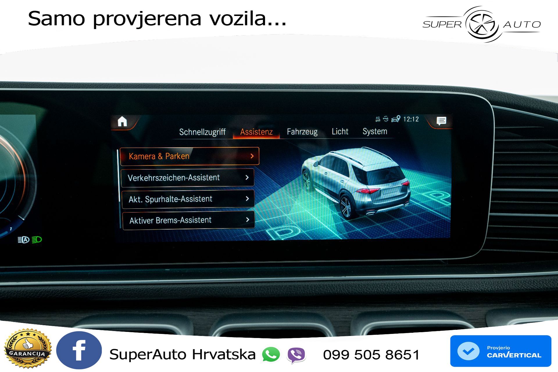 Mercedes GLE 350de 4M 9G-Tr. AMG Night 320 KS, LED+ZRAČNI+GR SJED+360+PDC+VIRT