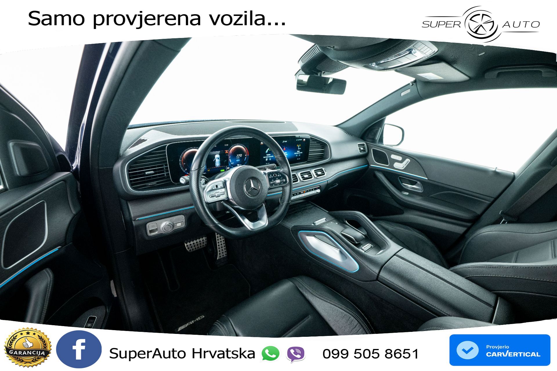 Mercedes GLE 350de 4M 9G-Tr. AMG Night 320 KS, LED+ZRAČNI+GR SJED+360+PDC+VIRT