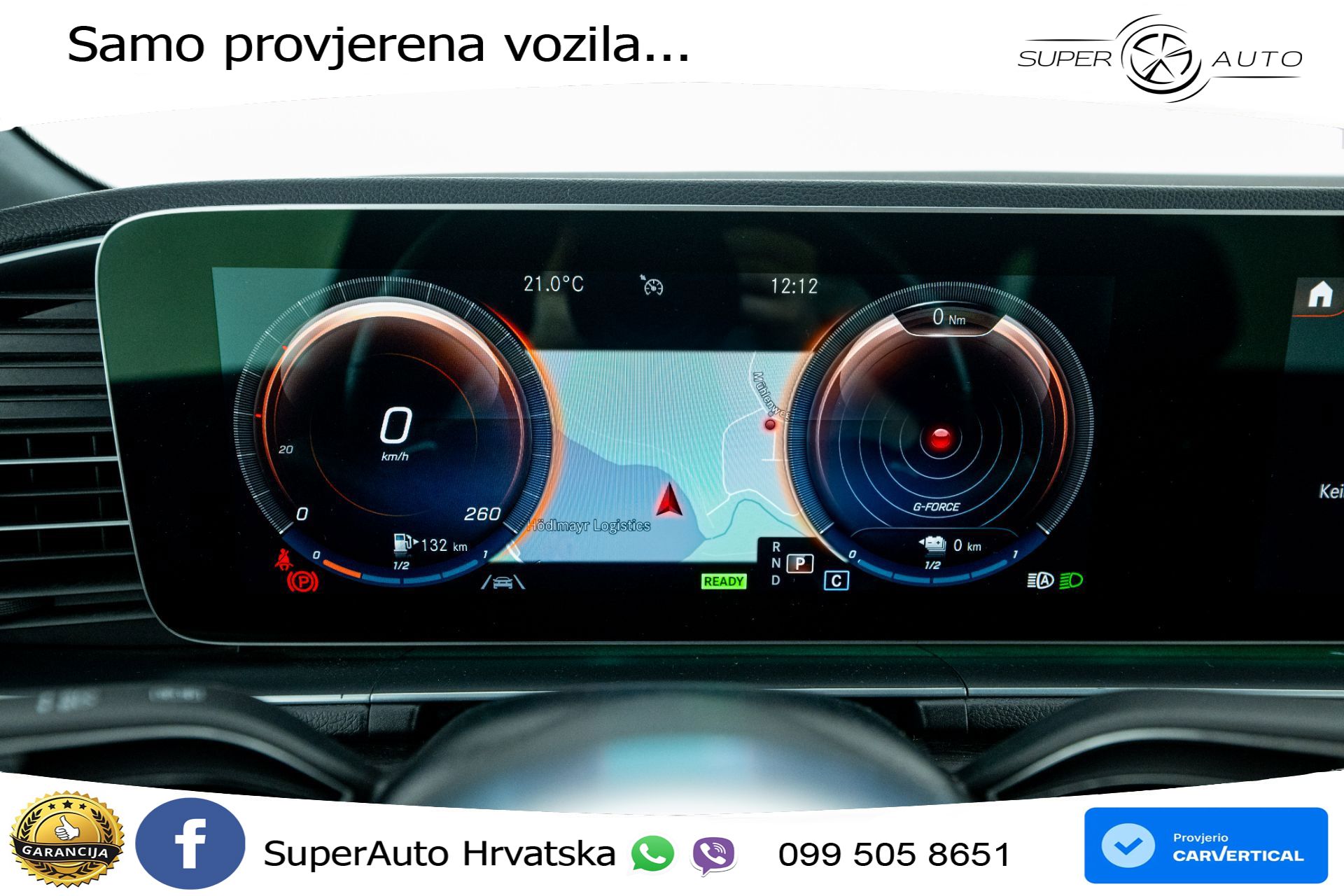 Mercedes GLE 350de 4M 9G-Tr. AMG Night 320 KS, LED+ZRAČNI+GR SJED+360+PDC+VIRT