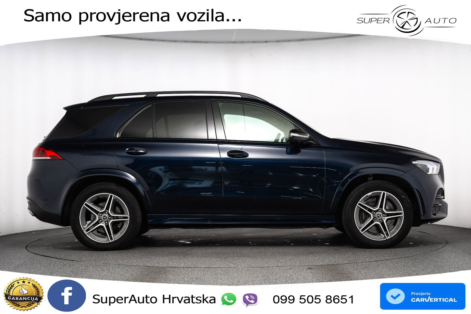 Mercedes GLE 350de 4M 9G-Tr. AMG Night 320 KS, LED+ZRAČNI+GR SJED+360+PDC+VIRT